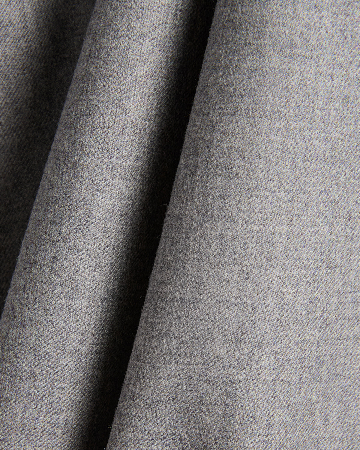 Slim-fit trousers in wool flannel