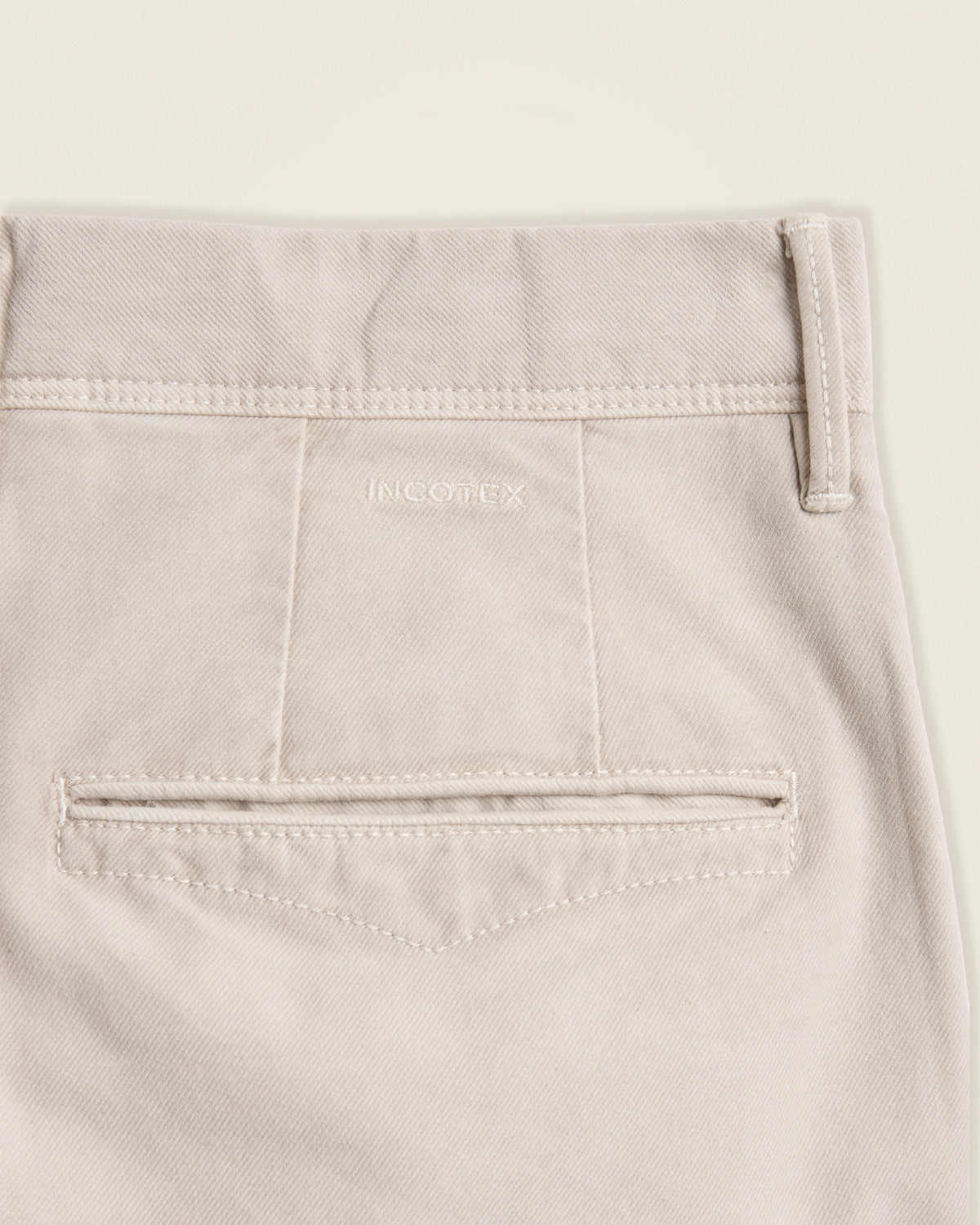 Slim fit Tricochino trousers