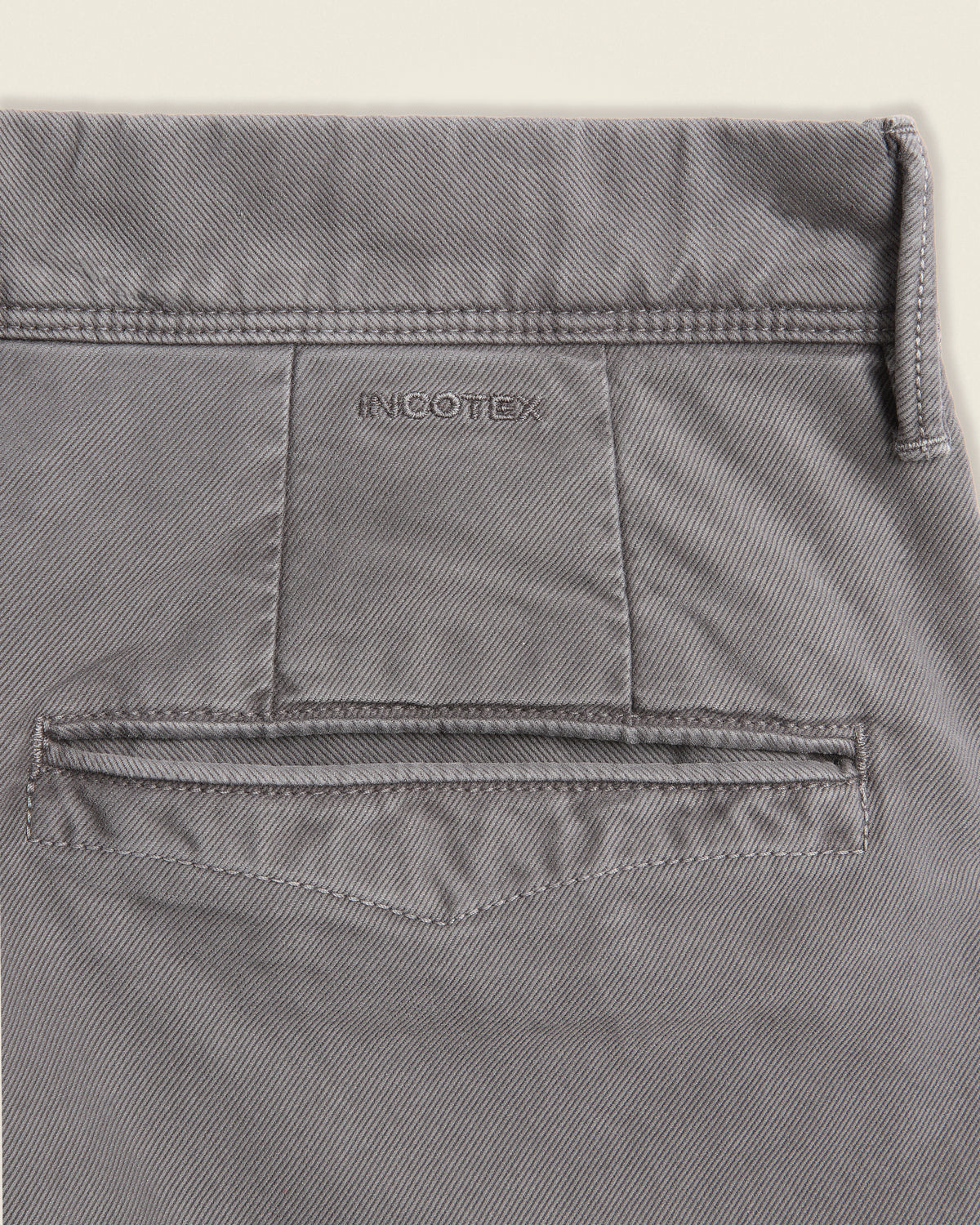 Slim fit Tricochino trousers