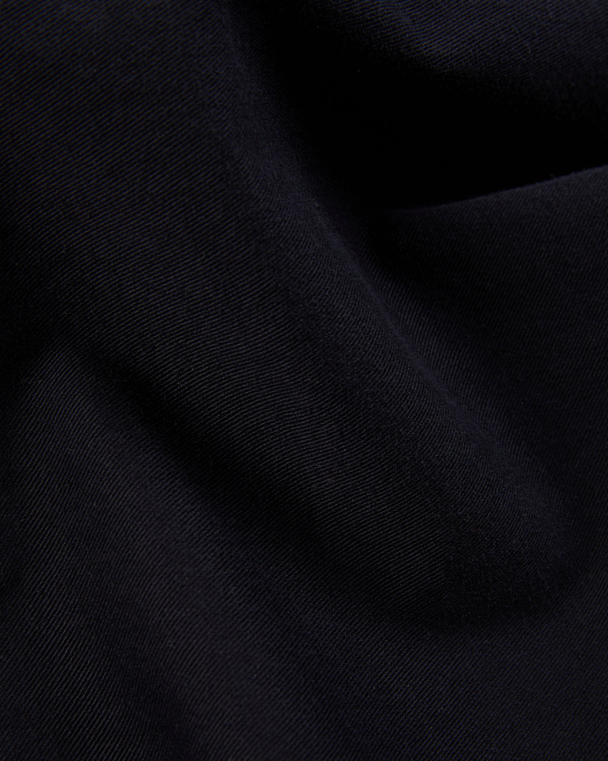 Slim fit cotton twill trousers