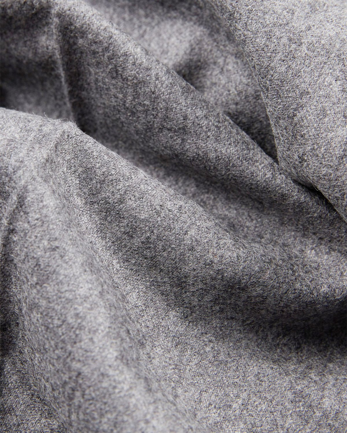 Slim fit wool and cashmere flannel trousers