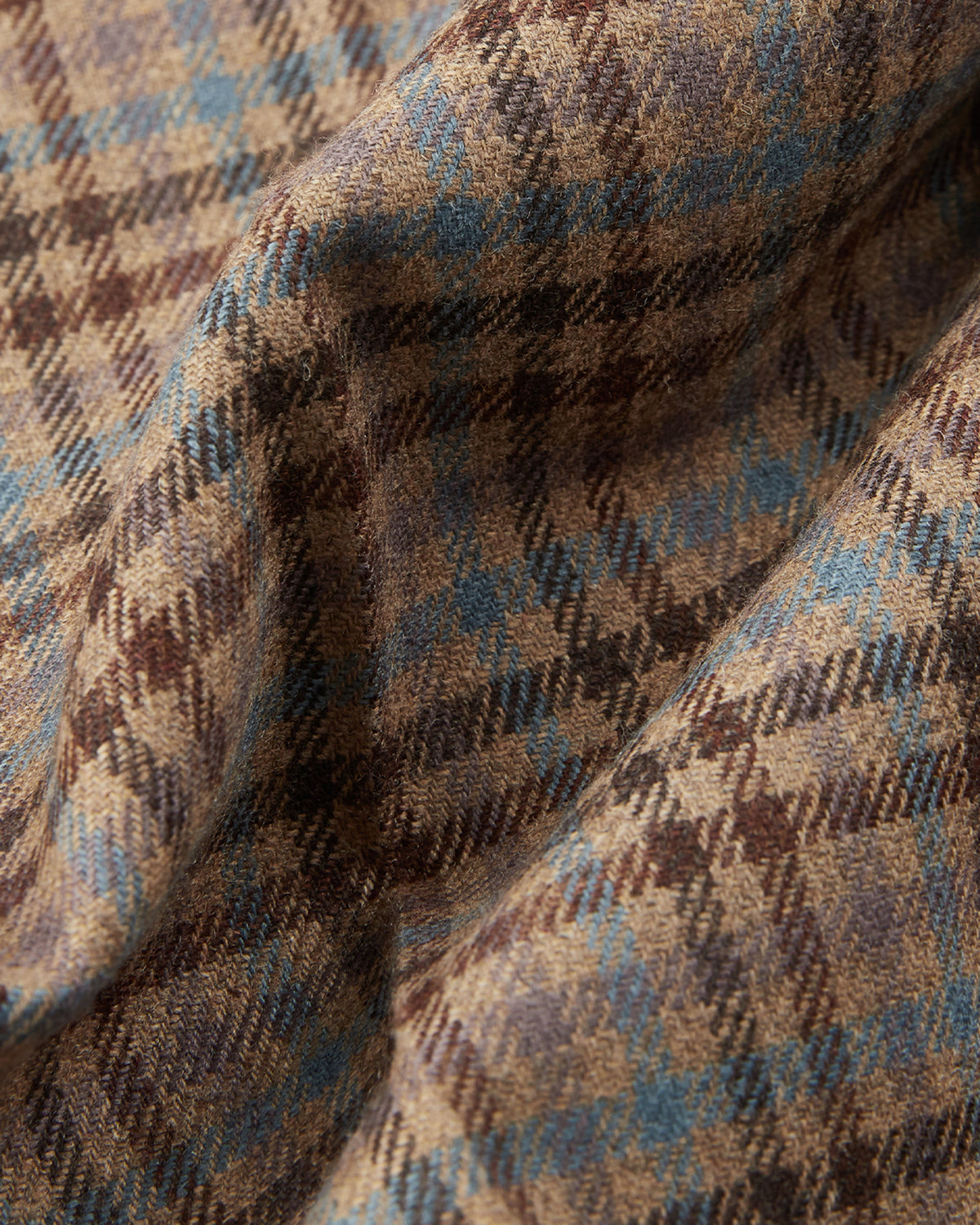 Regular fit wool and cashmere trousers