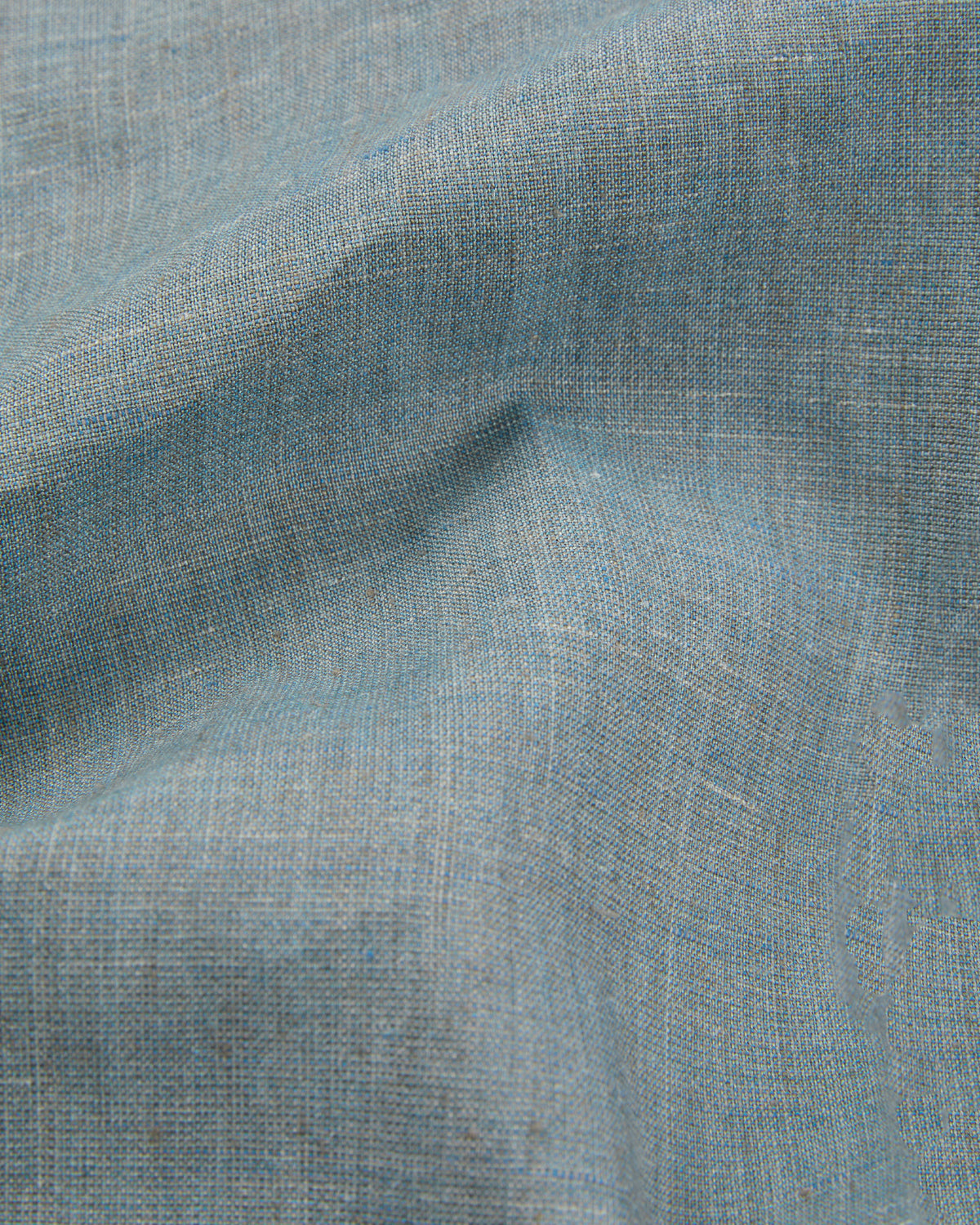 Regular fit wool and silk trousers