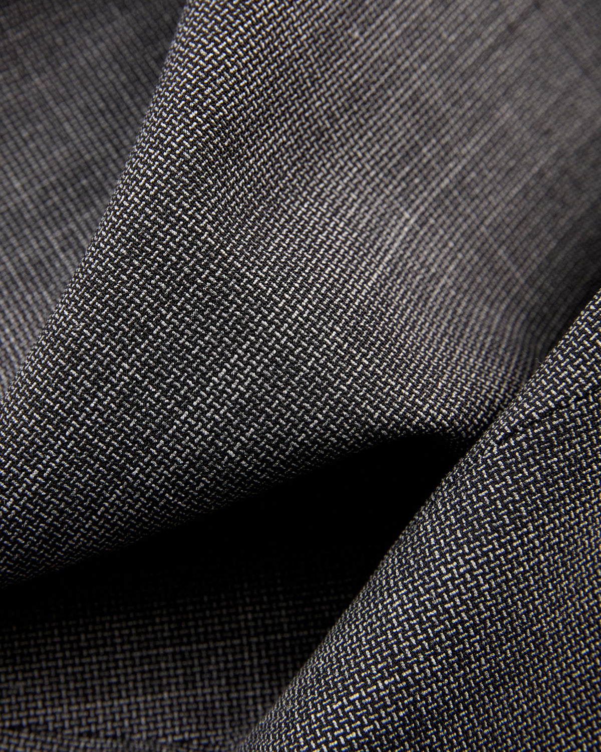 Pantalon extensible tapered fit en laine mélangée stretch