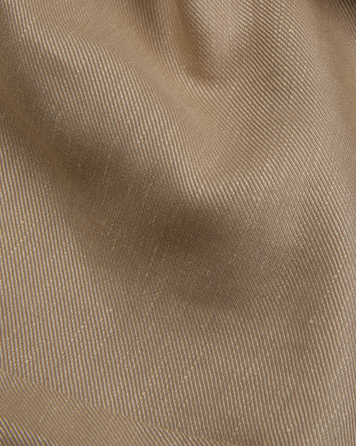 Regular fit wool and linen Bermuda shorts