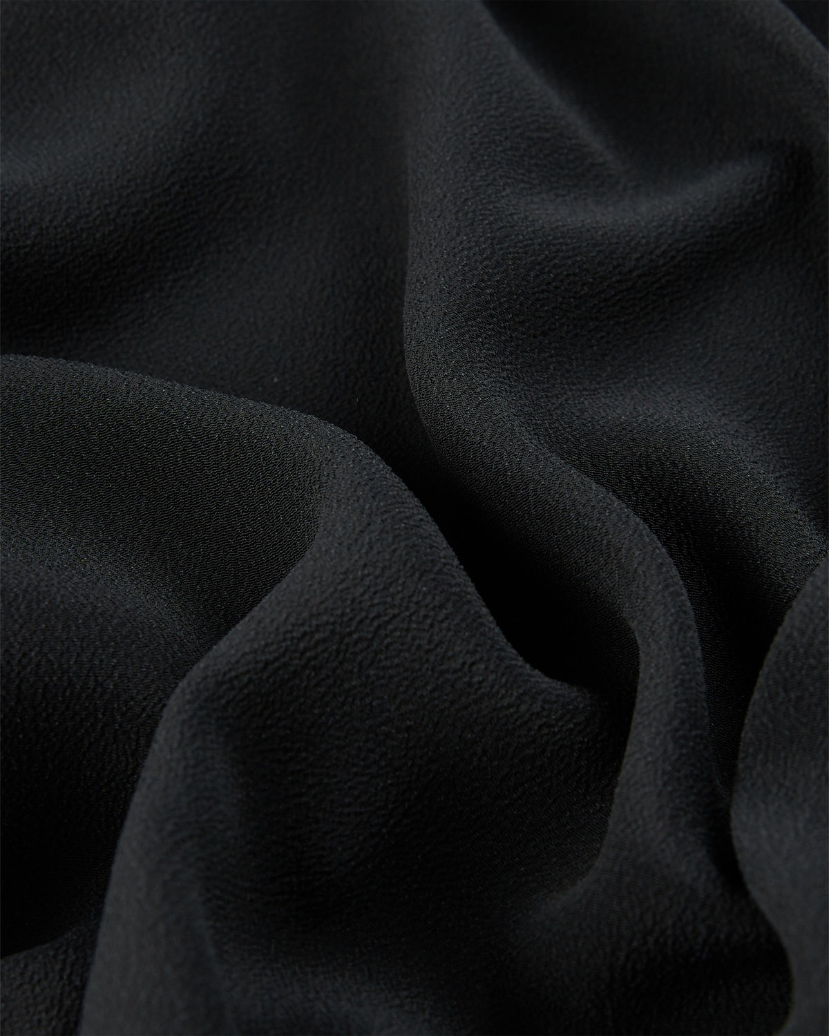 Silk and acetate crêpe de chine wide fit shirt