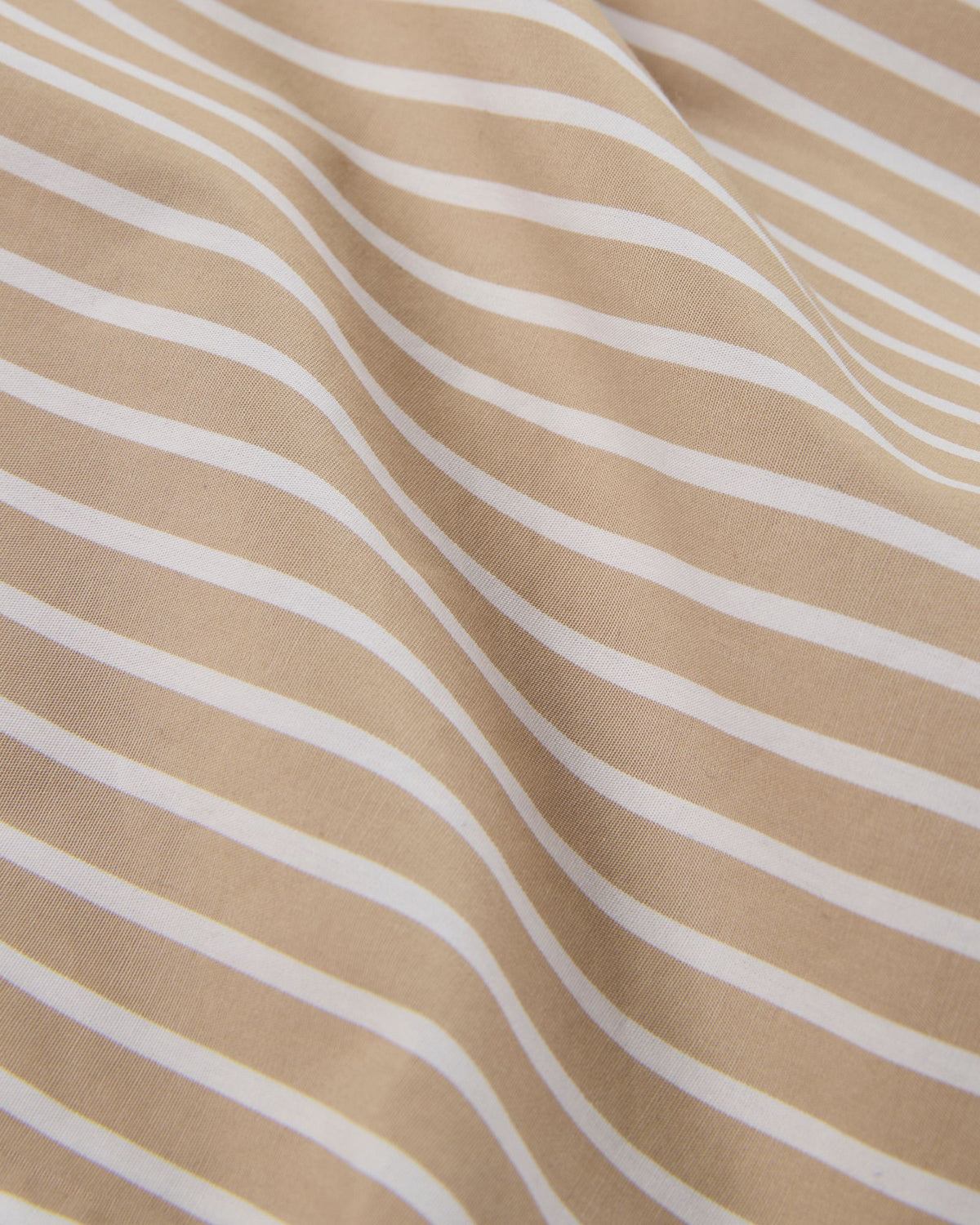 Glanshirt - Regular fit cotton poplin shirt - light beige