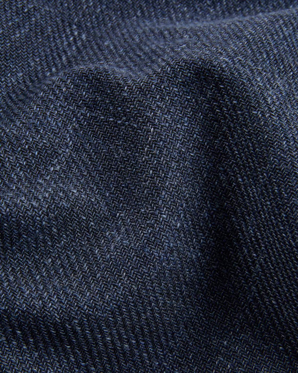 Giacca slim fit in cotone effetto mélange