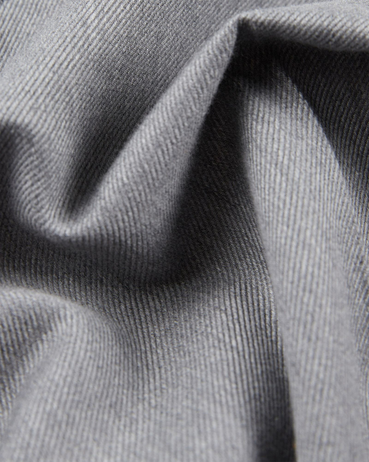 Regular fit wool and cotton drill jacket