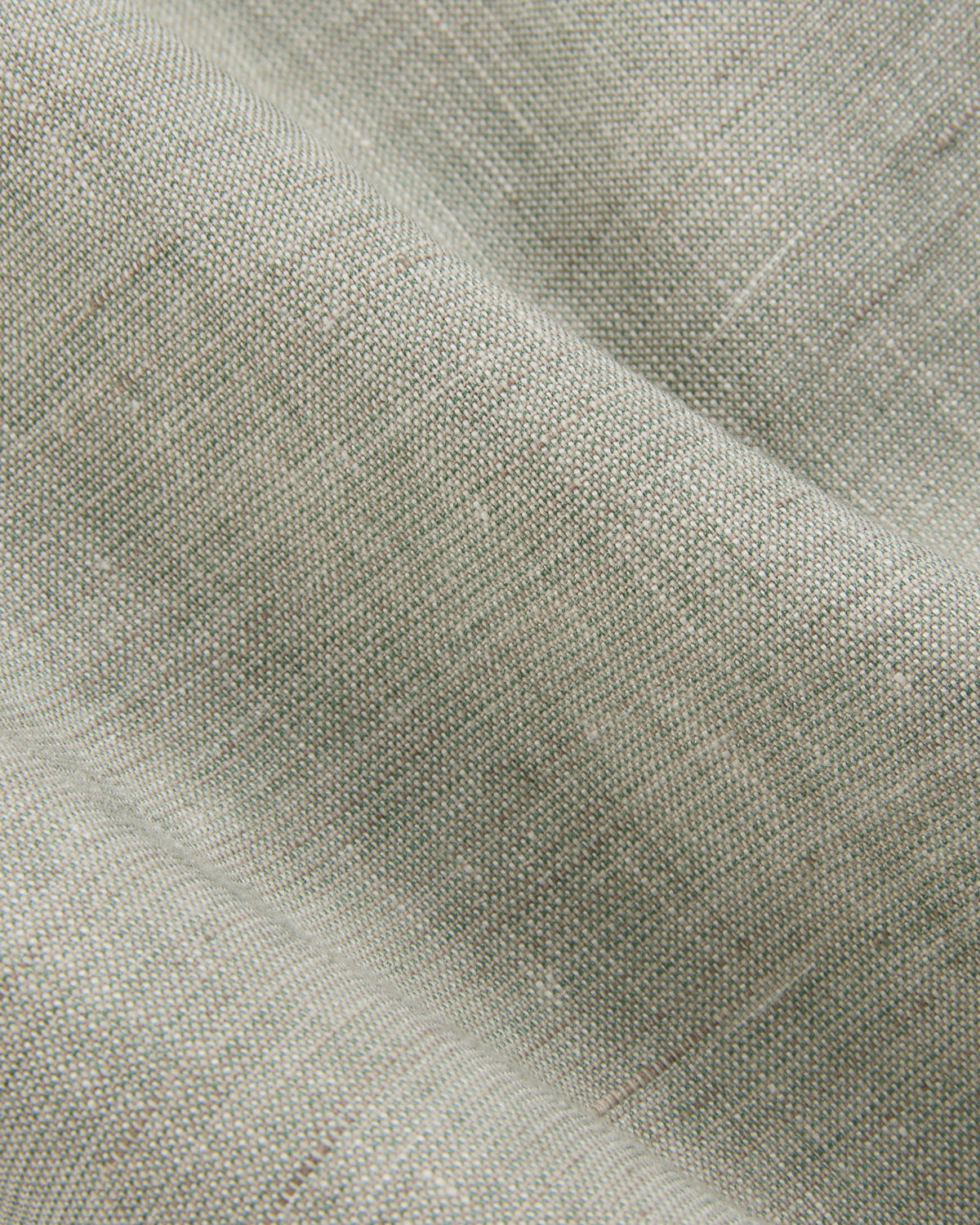Blusa in tela di lana, lino e seta