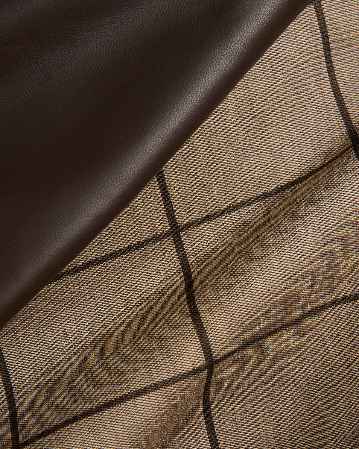 Nappa leather bomber jacket