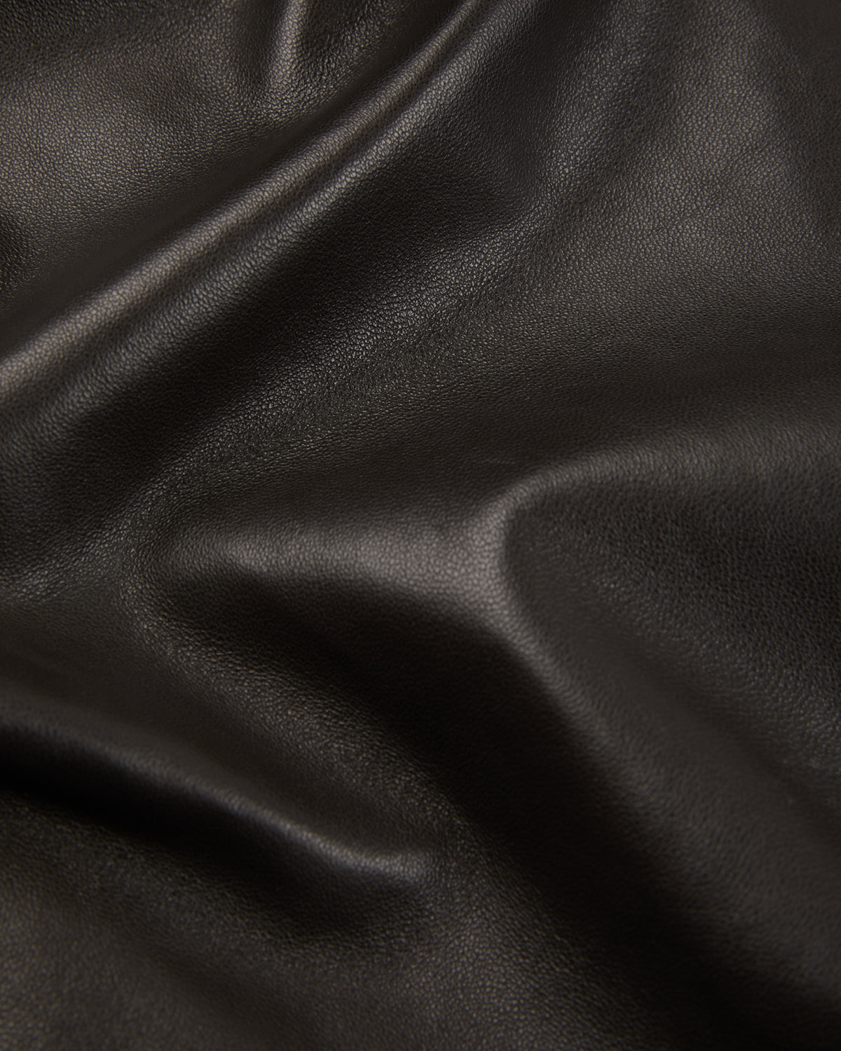 Leather overshirt
