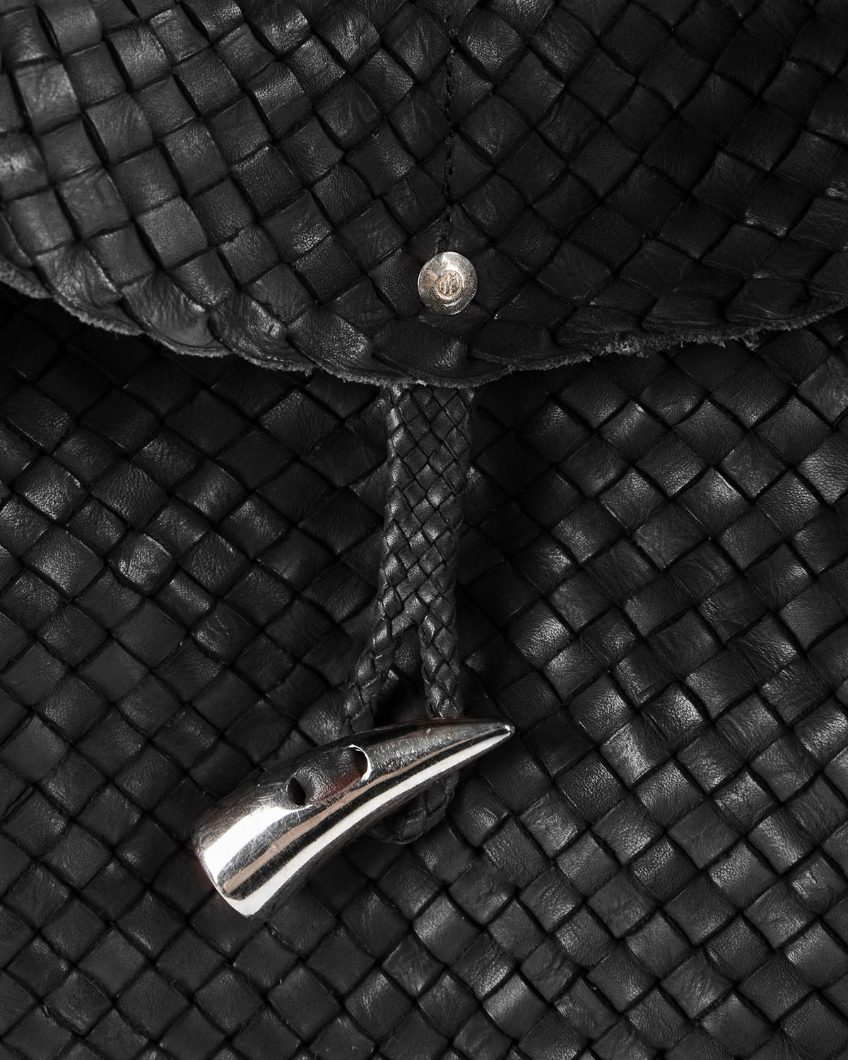 Massimo Palomba - Maxi calfskin shoulder bag - black