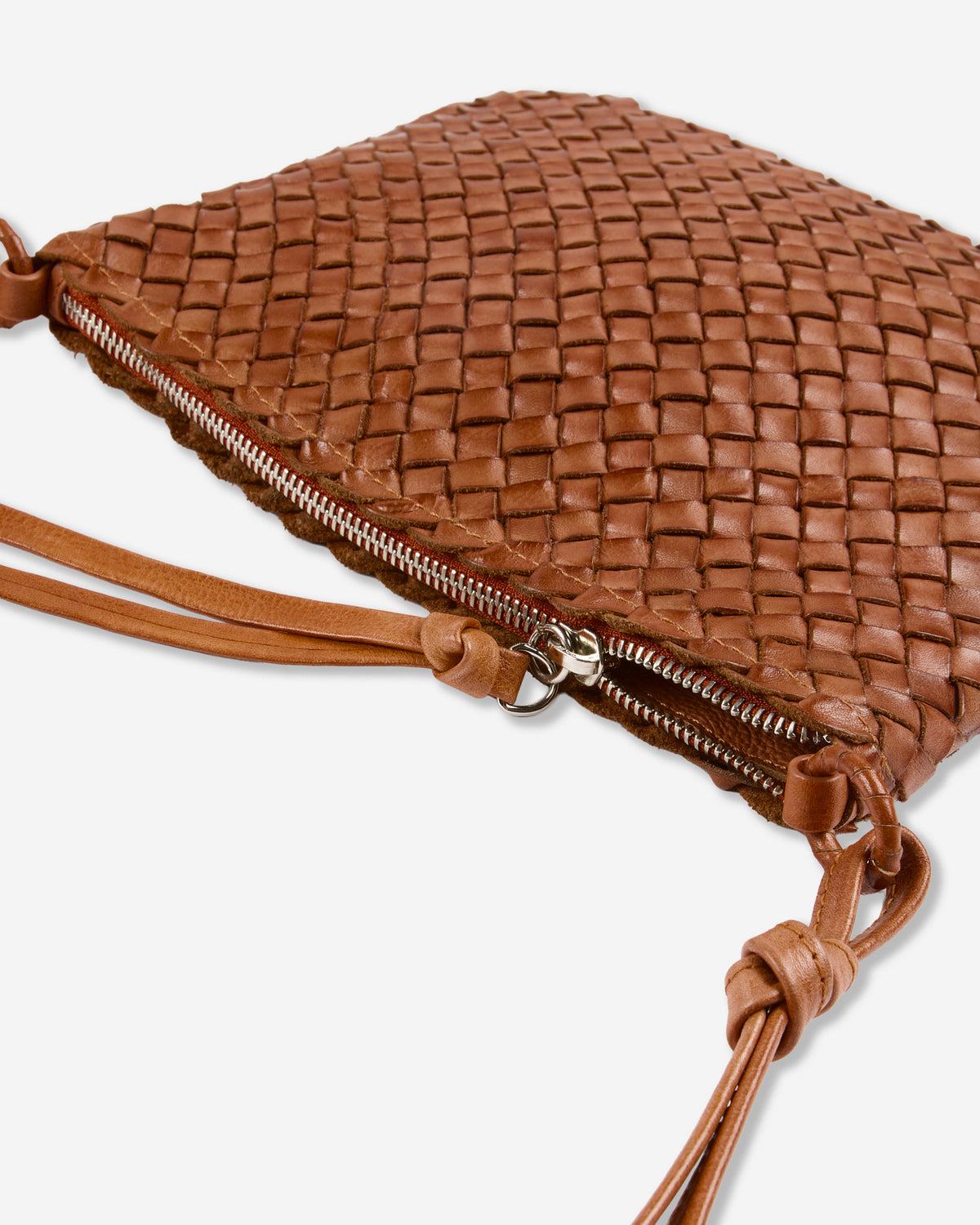 Tasche aus geflochtenem Leder
