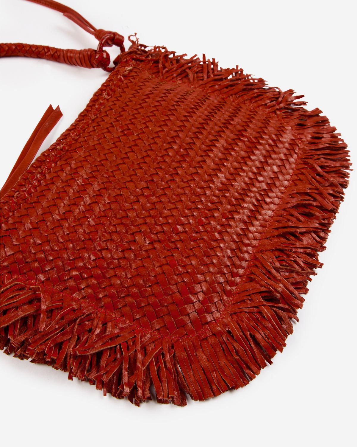 Tasche aus geflochtenem Leder