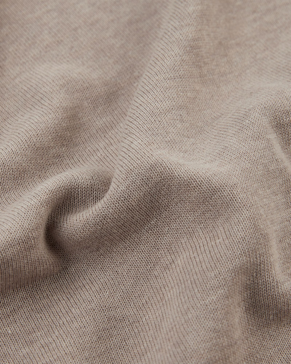 Zanone - Slim-fit cotton crêpe crewneck jumper - sand