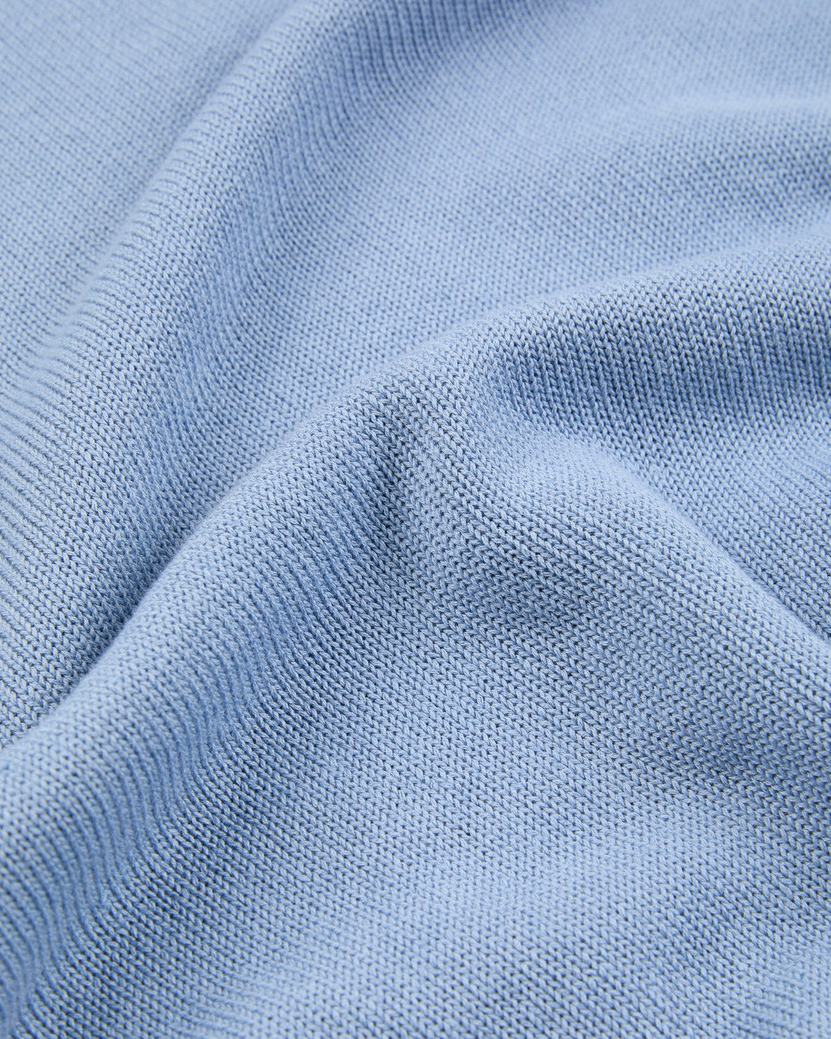 Slim fit linen and cotton crew-neck jumper