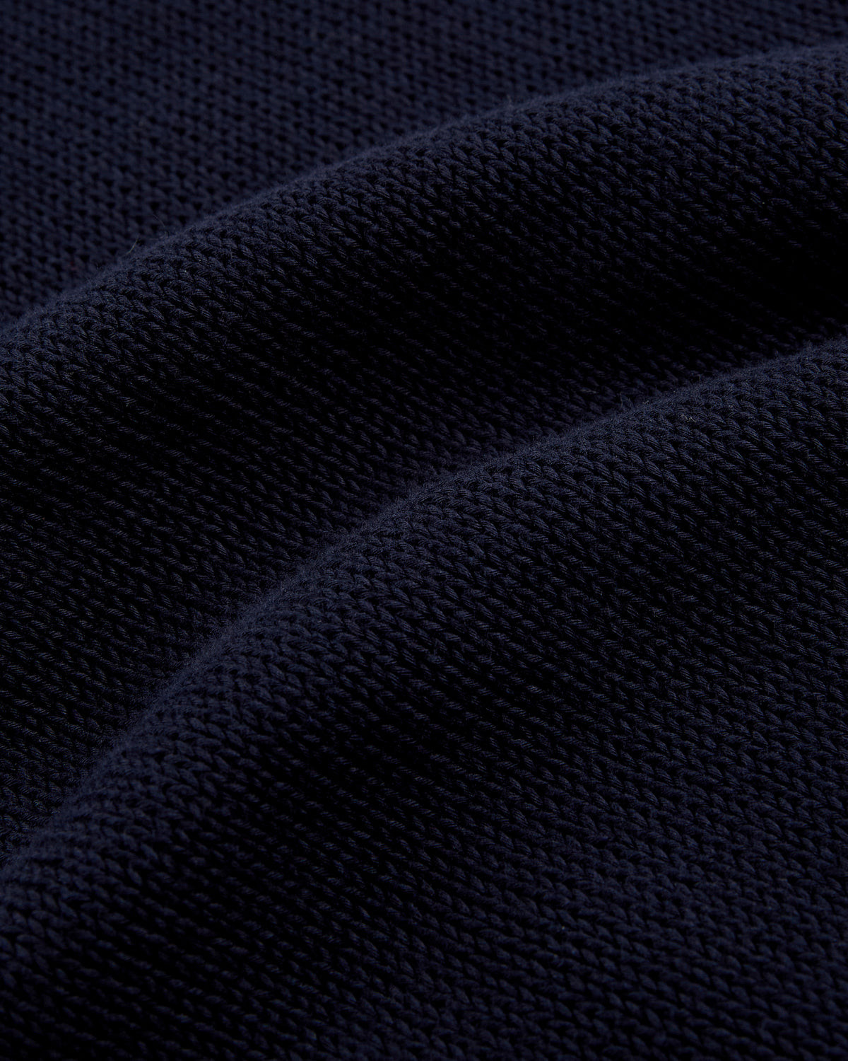 Slim fit cotton crew-neck jumper