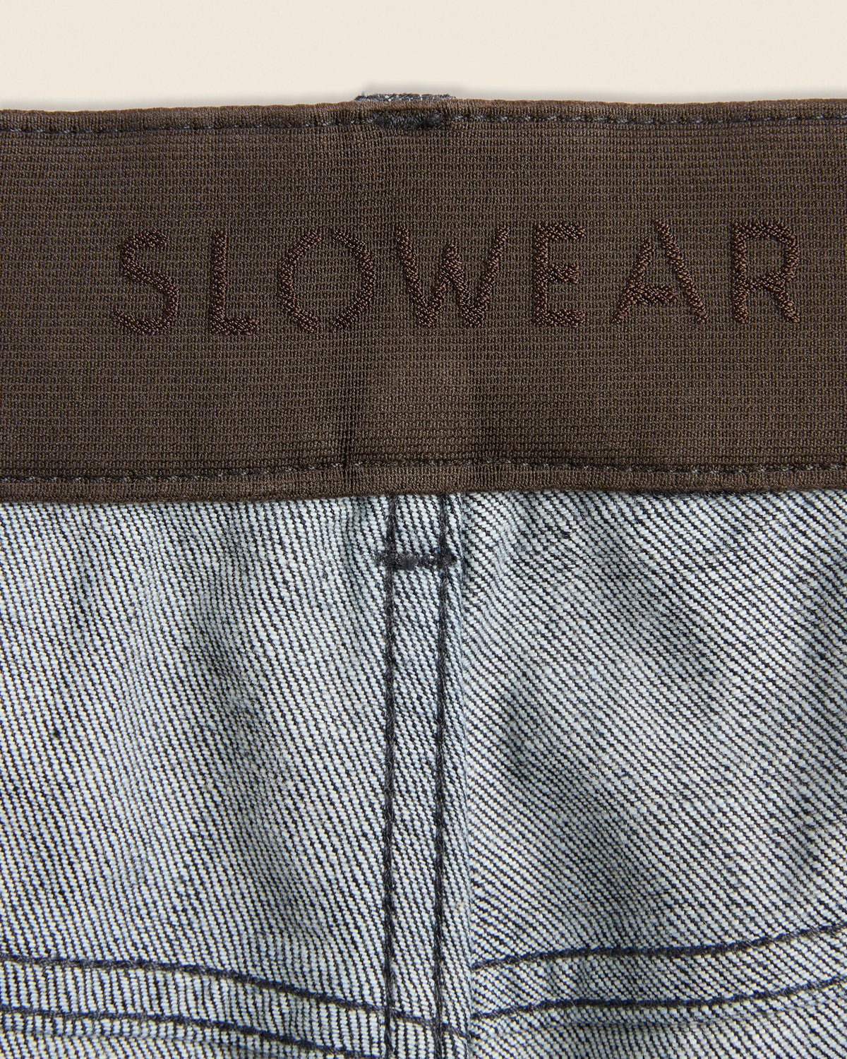 Slim fit stretch denim fivepocket trousers