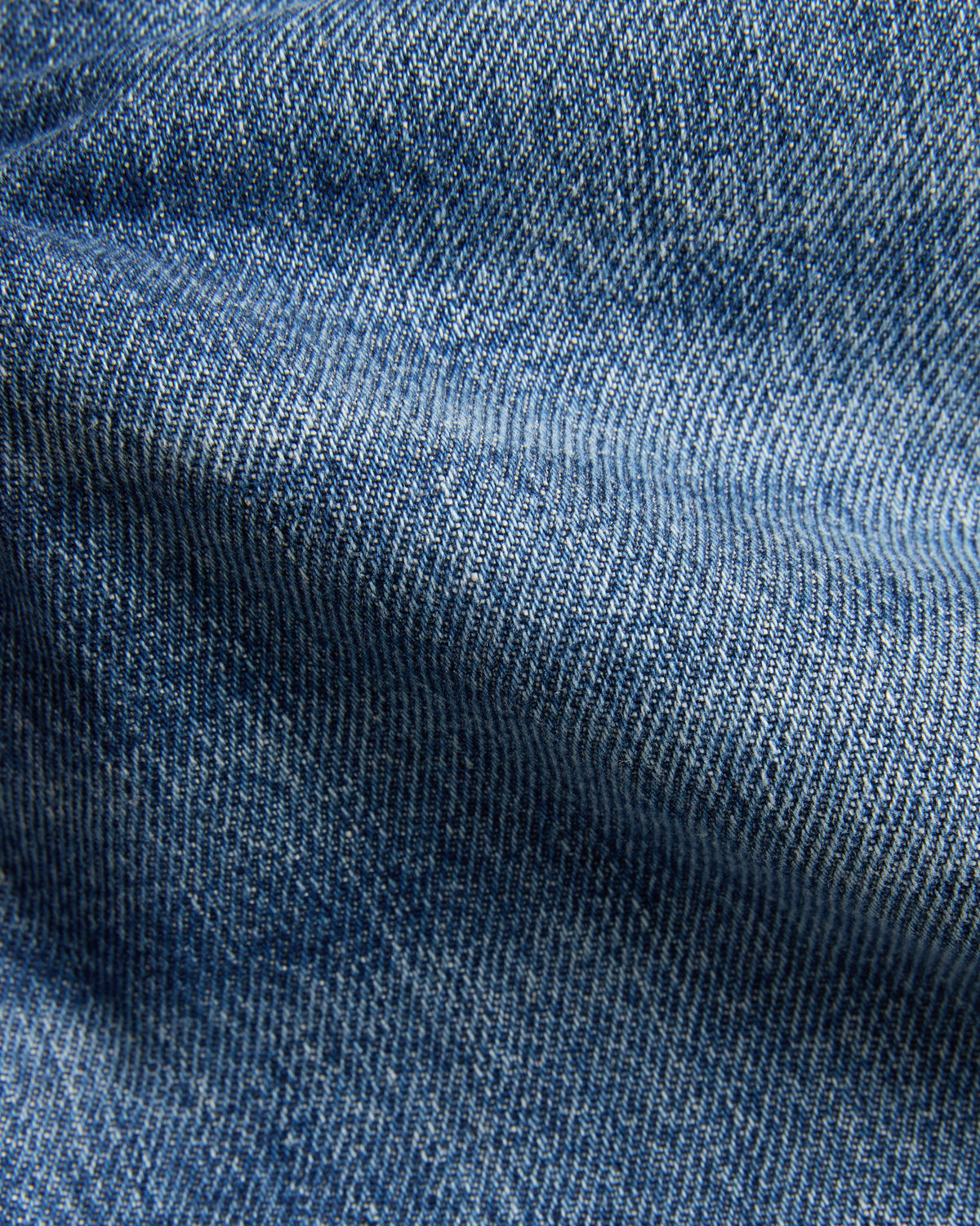 Tapered fit denim fivepocket trousers