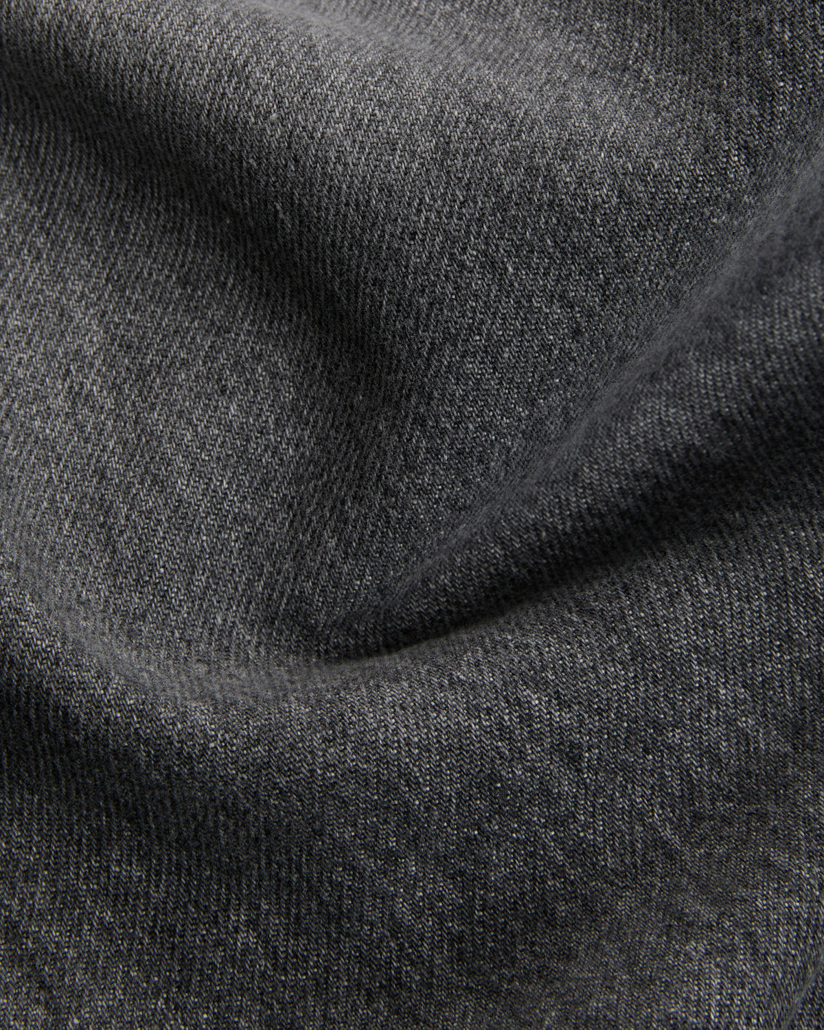 Tapered fit cotton five-pocket trousers
