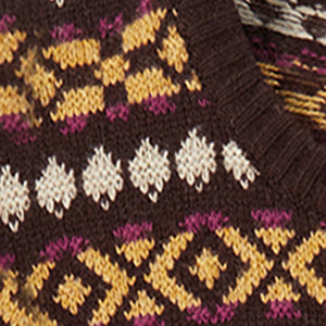 Brown/magenta