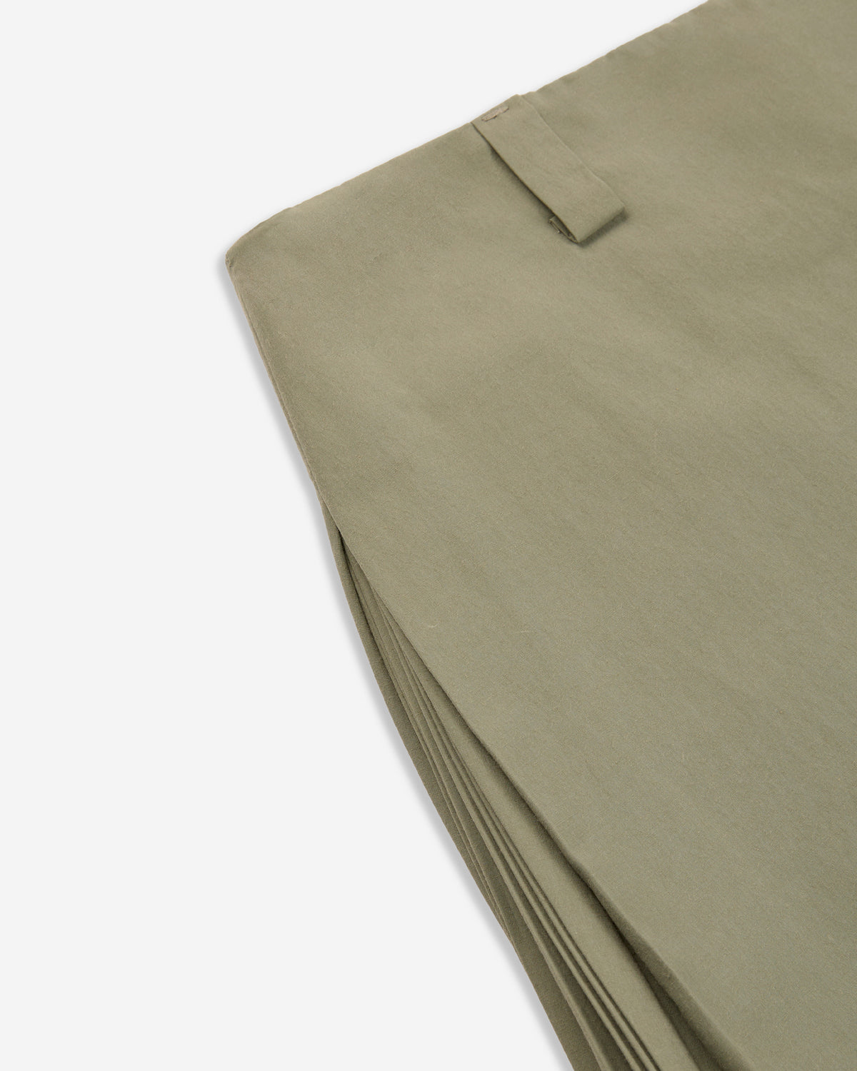Pencil skirt in cotton and technical fabric