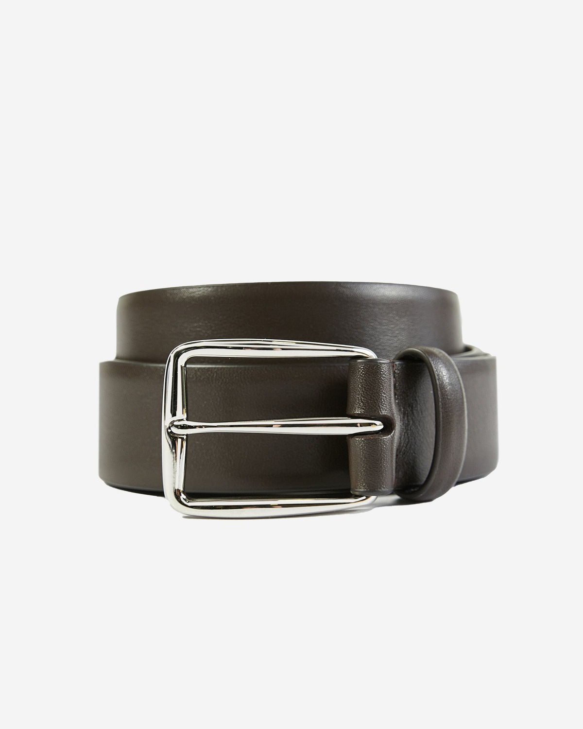Slowear - Leather belt - dark brown