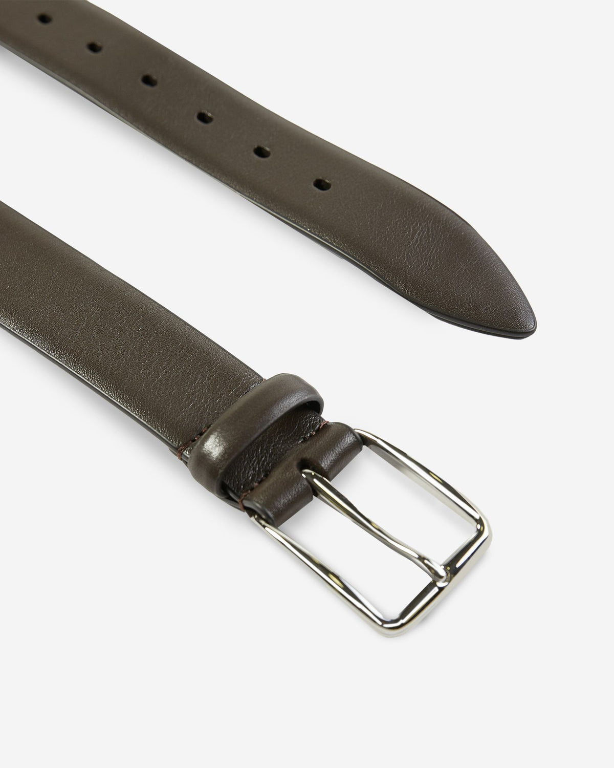 Slowear - Leather belt - dark brown