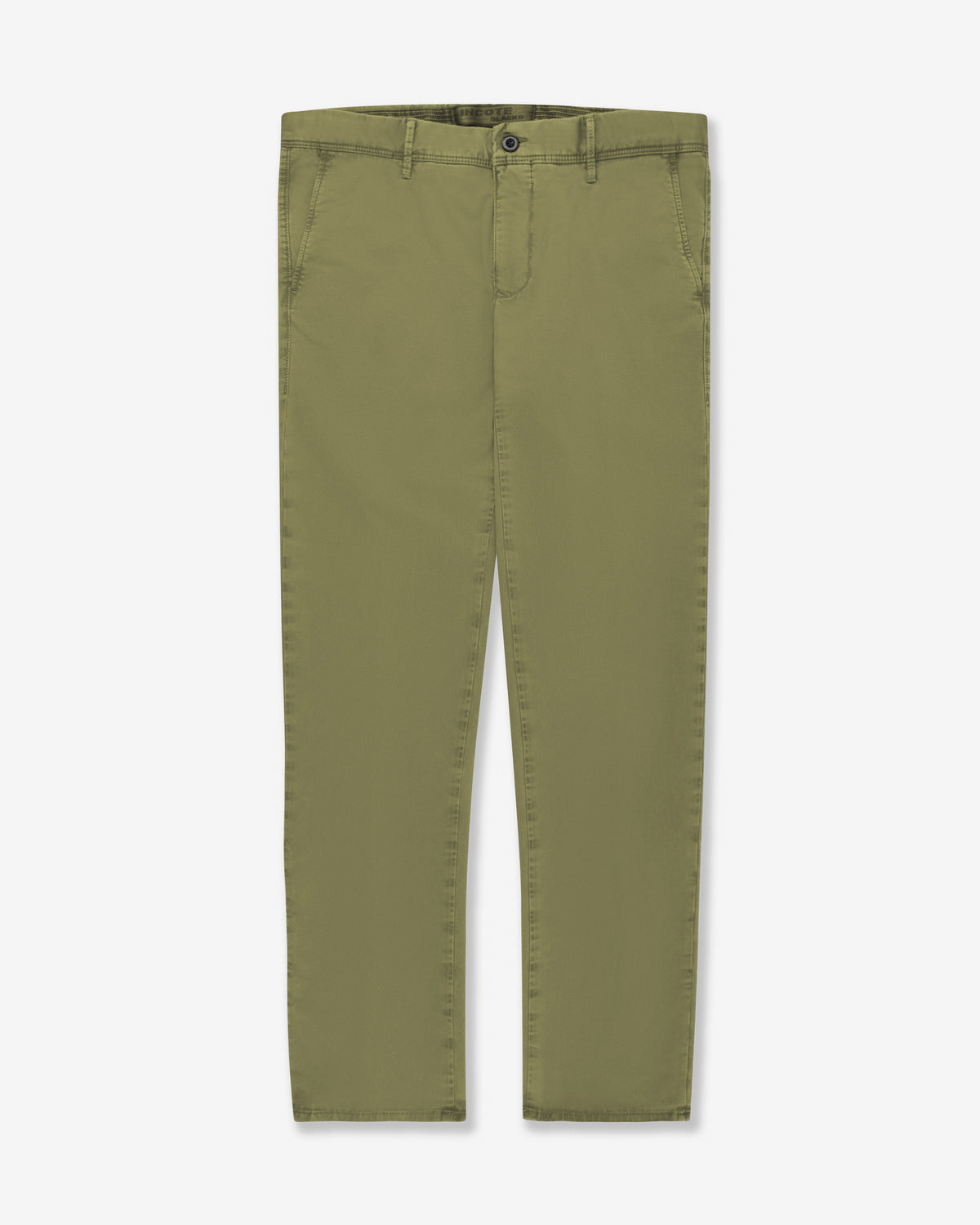 Slim-fit stretch gabardine trousers