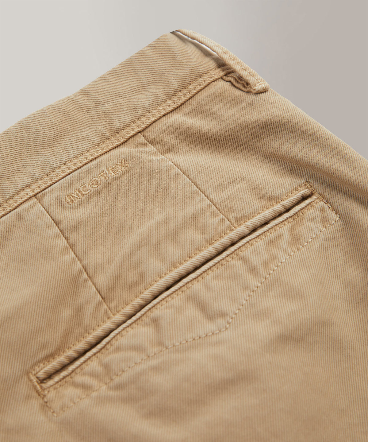Slim-fit Tricochino trousers