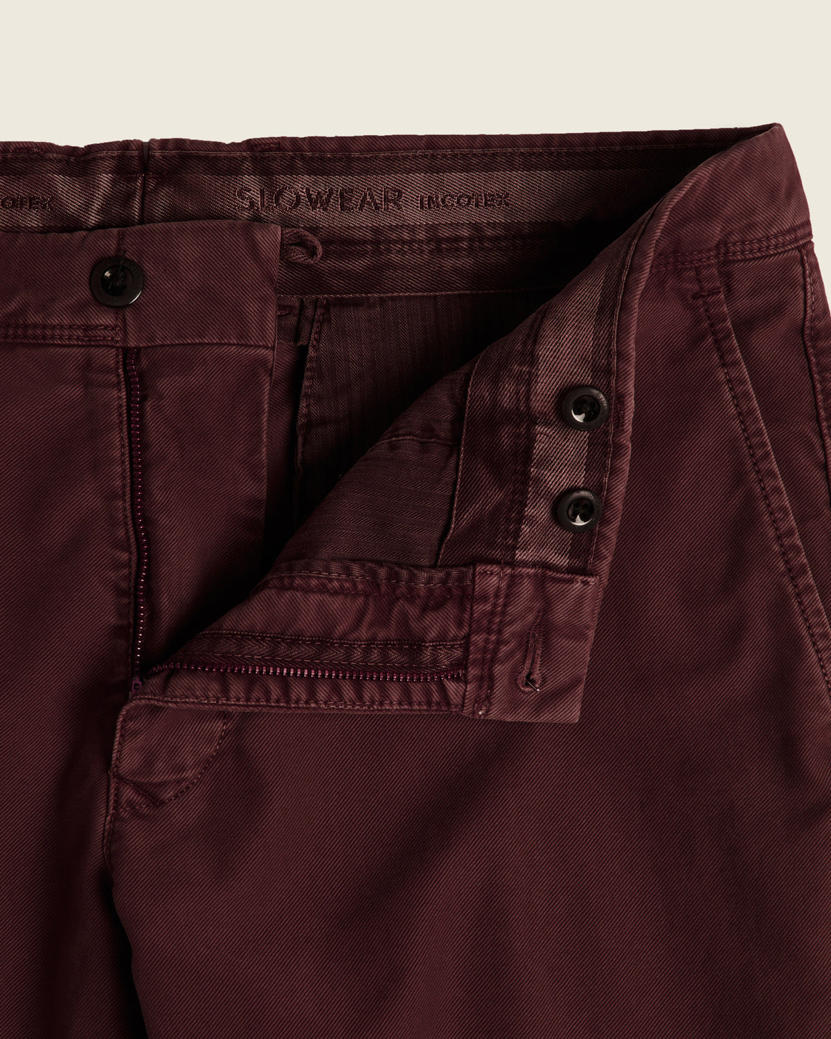 Pantalone slim fit in Tricochino