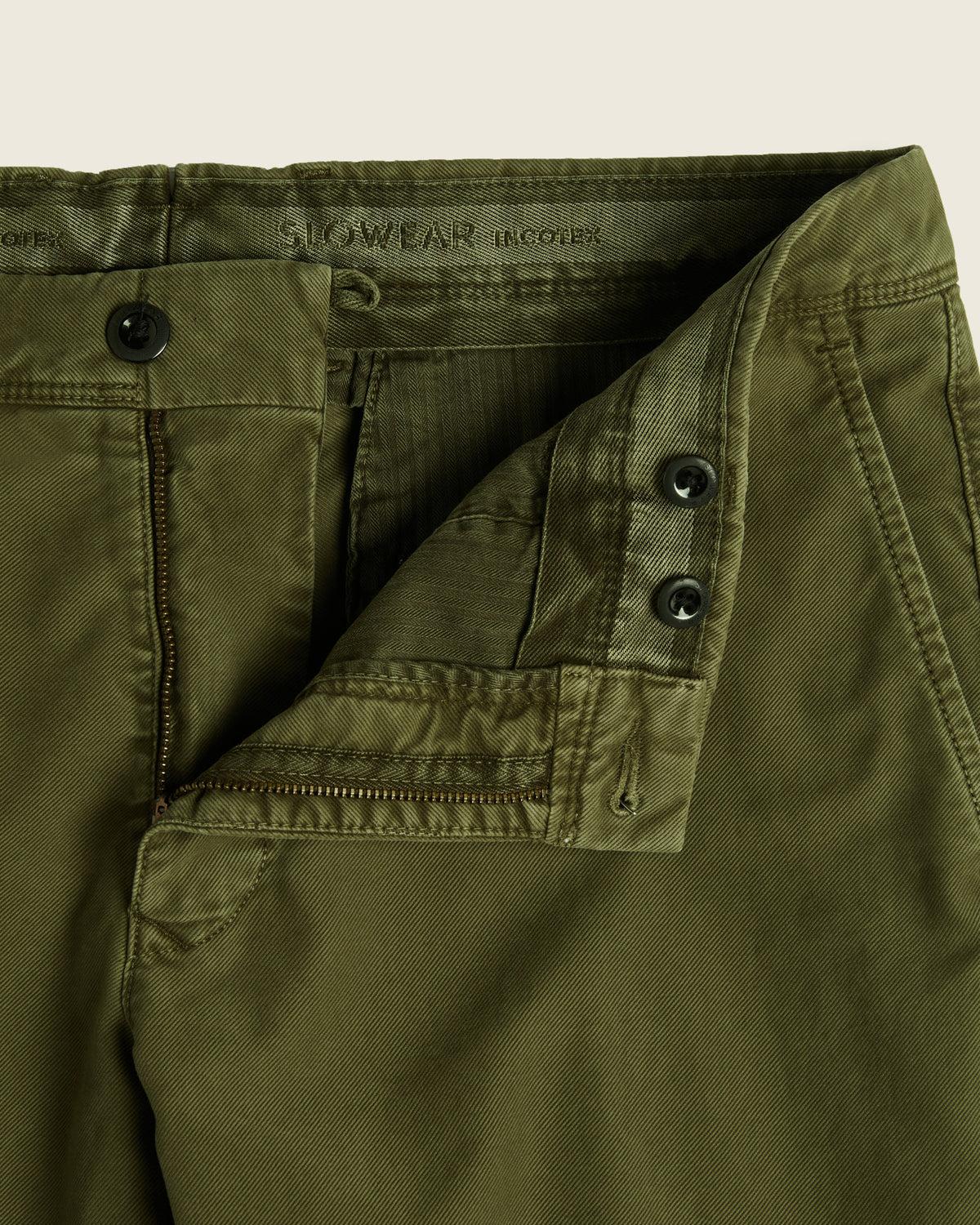 Pantalone slim fit in Tricochino