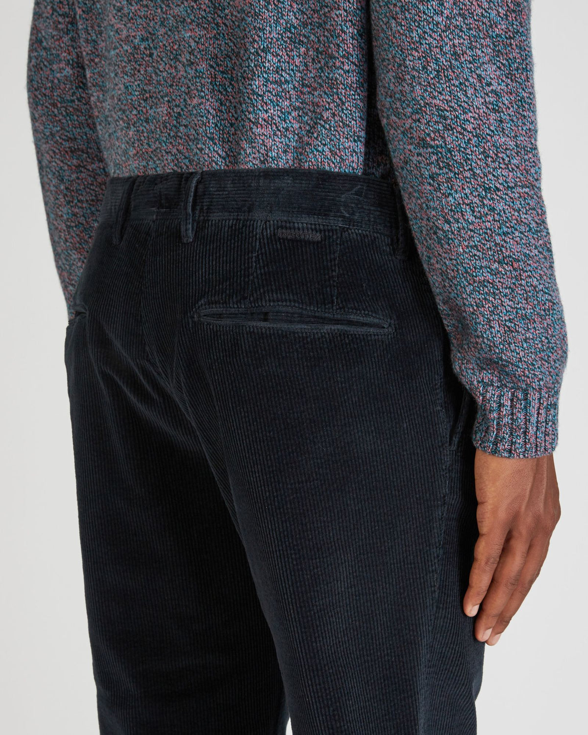 Slim fit corduroy trousers
