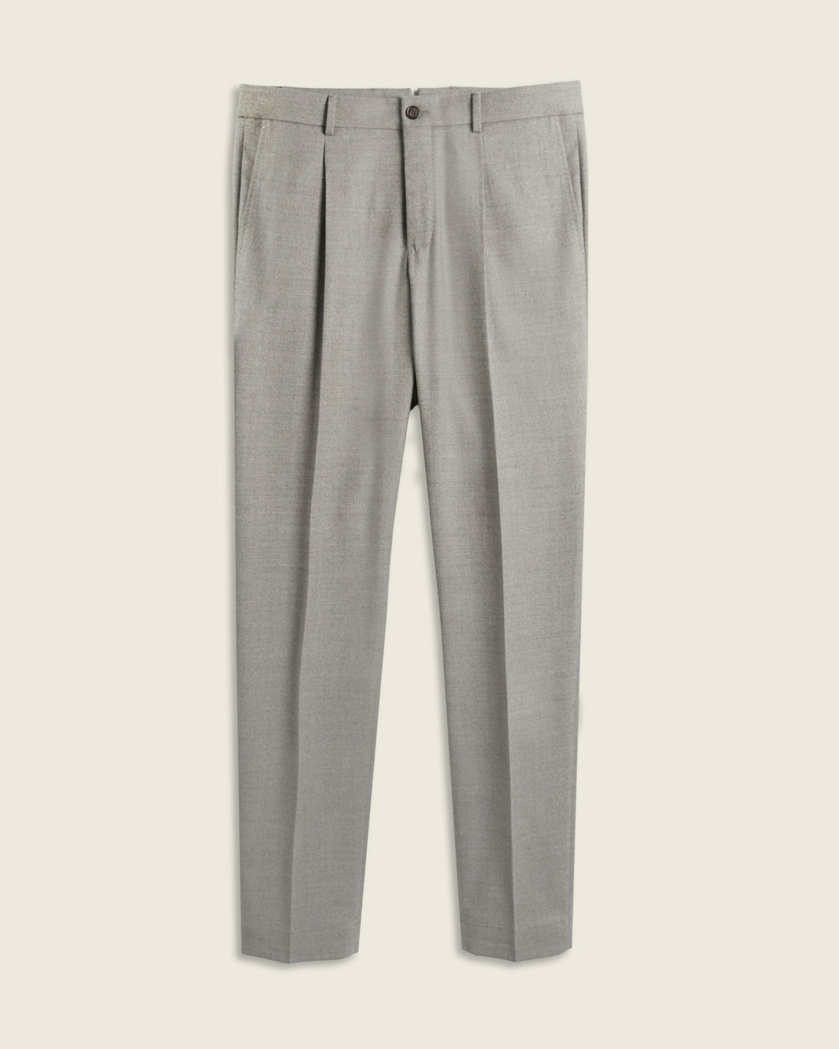 Flexpant coupe fuselée en laine stretch