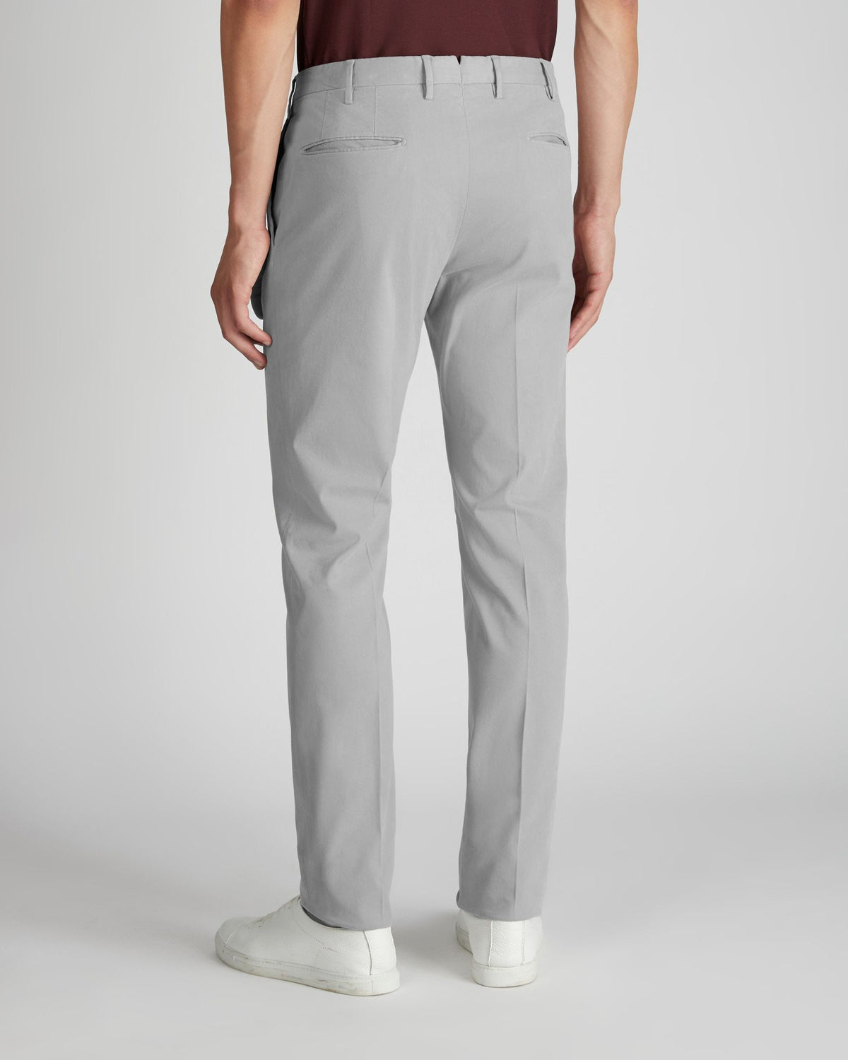 Slim fit tricocell trousers