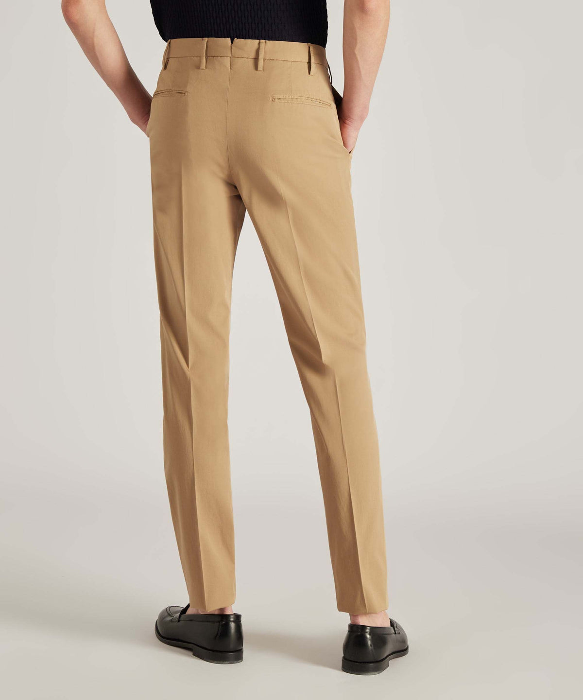 Slim-fit Royal Batavia cotton trousers