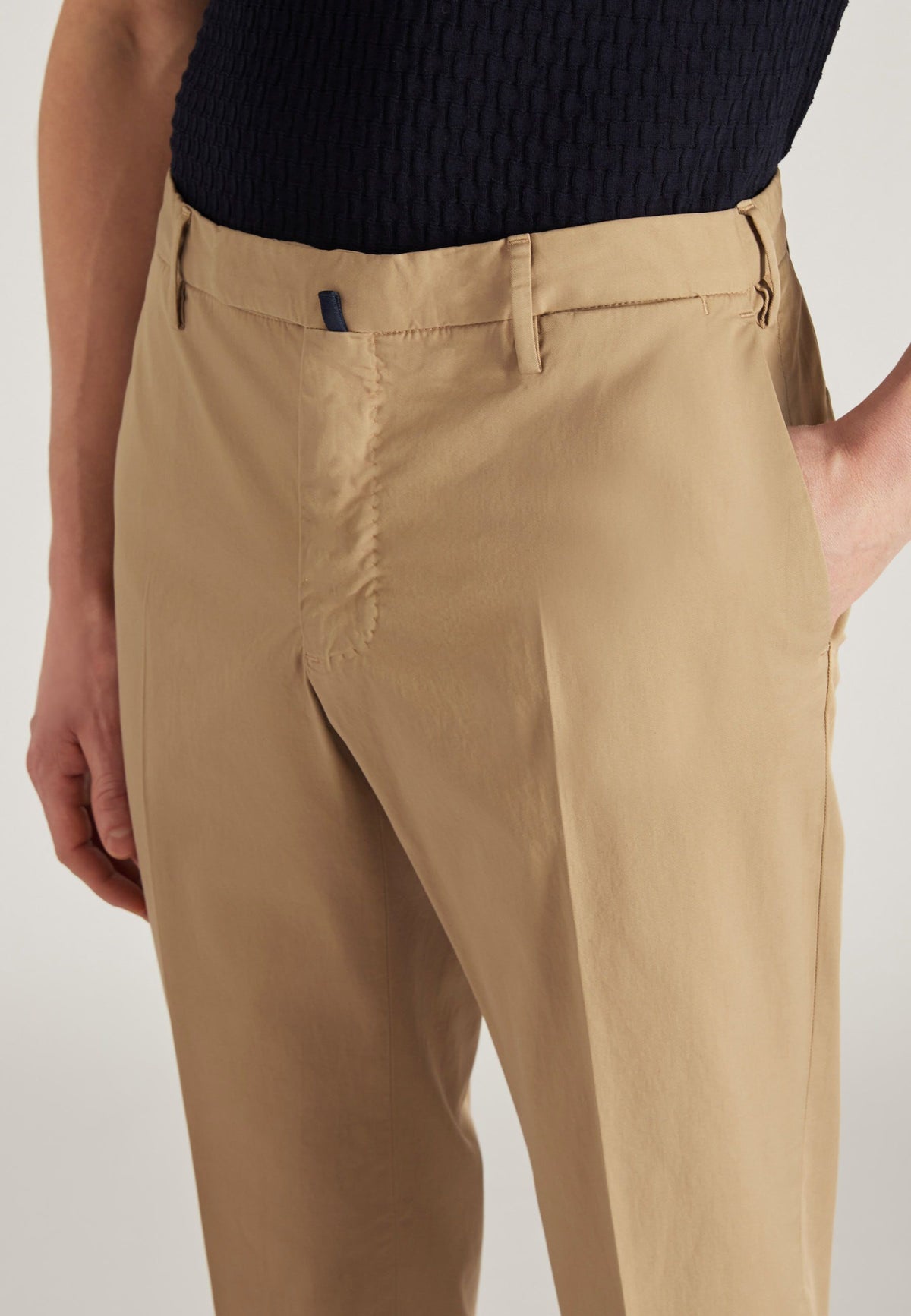 Slim-fit Royal Batavia cotton trousers