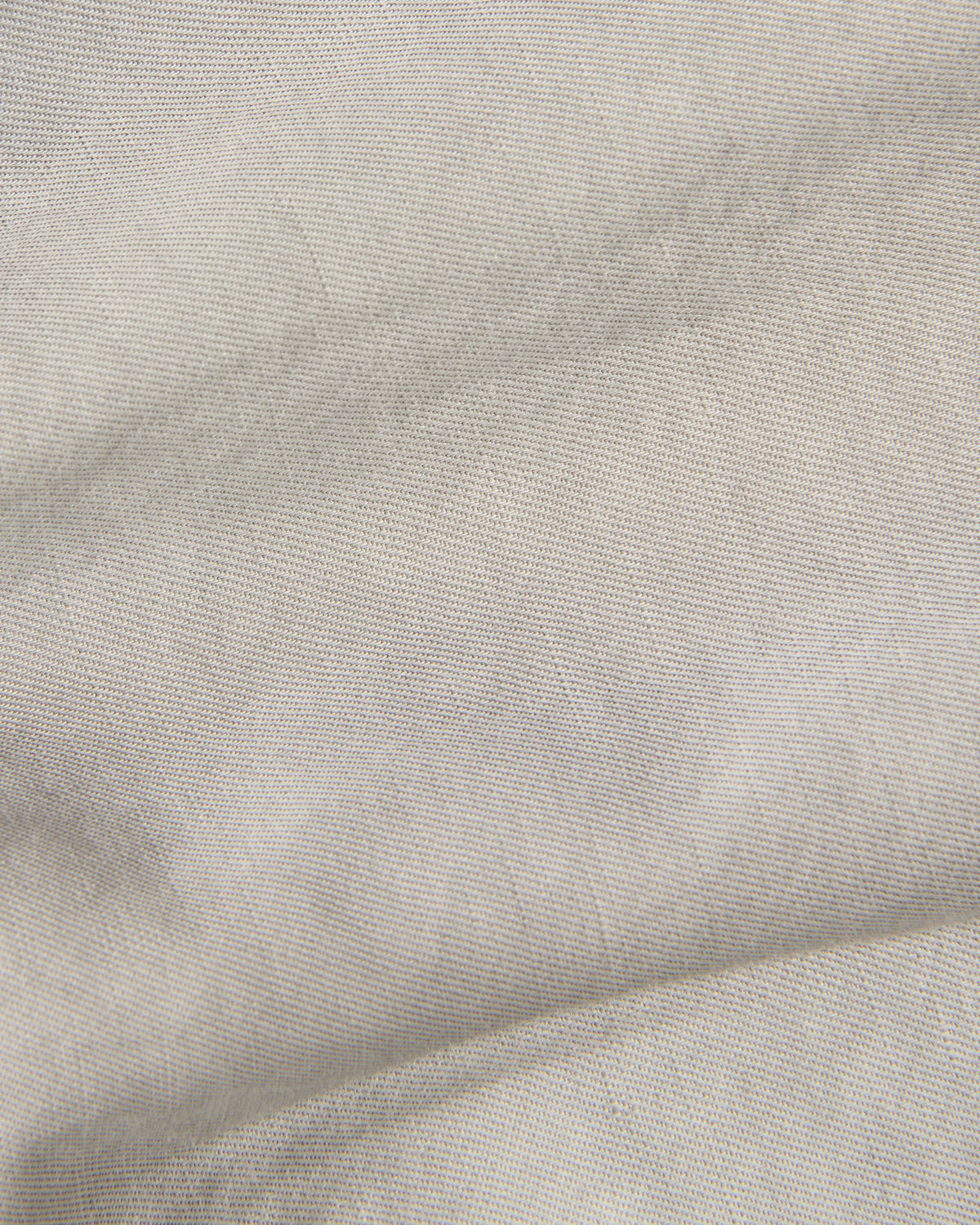 Slim fit cotton and linen trousers