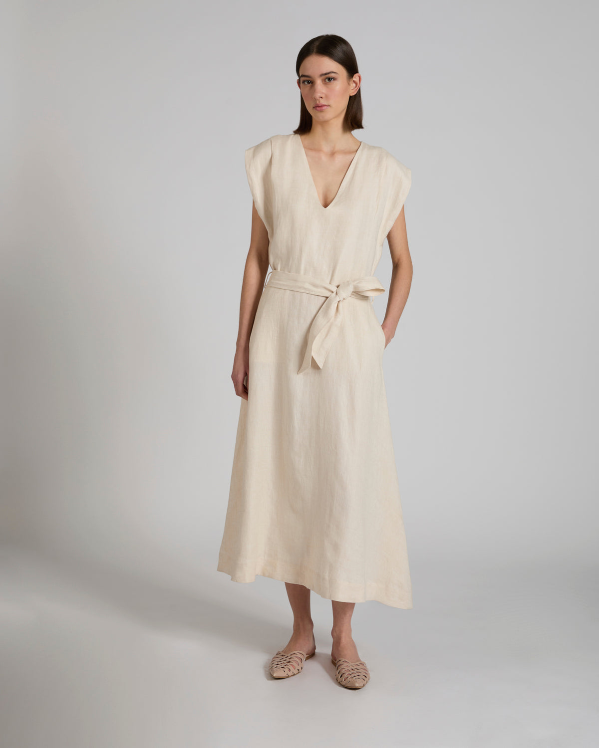Linen dress