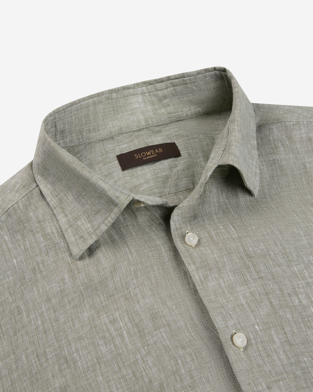 Regular fit linen shirt