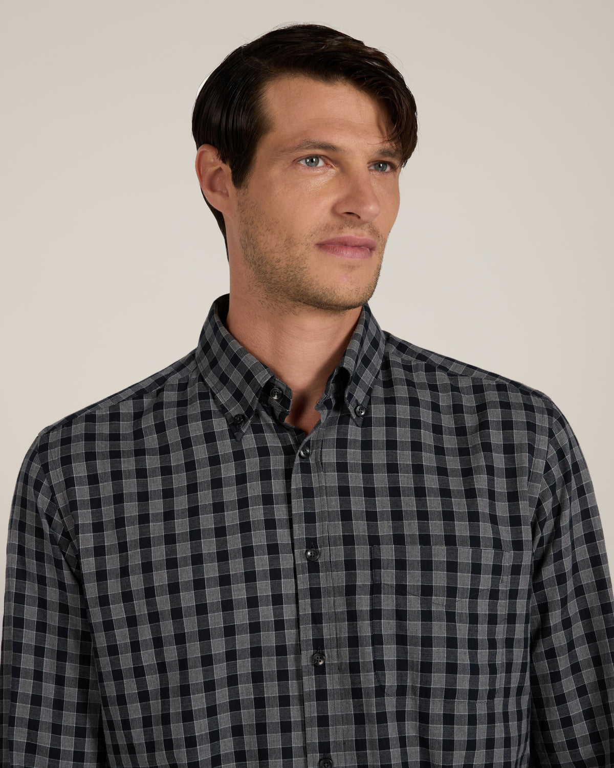 Casual fit cotton shirt
