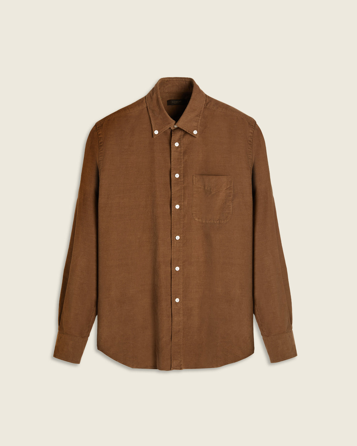 Casual fit corduroy shirt