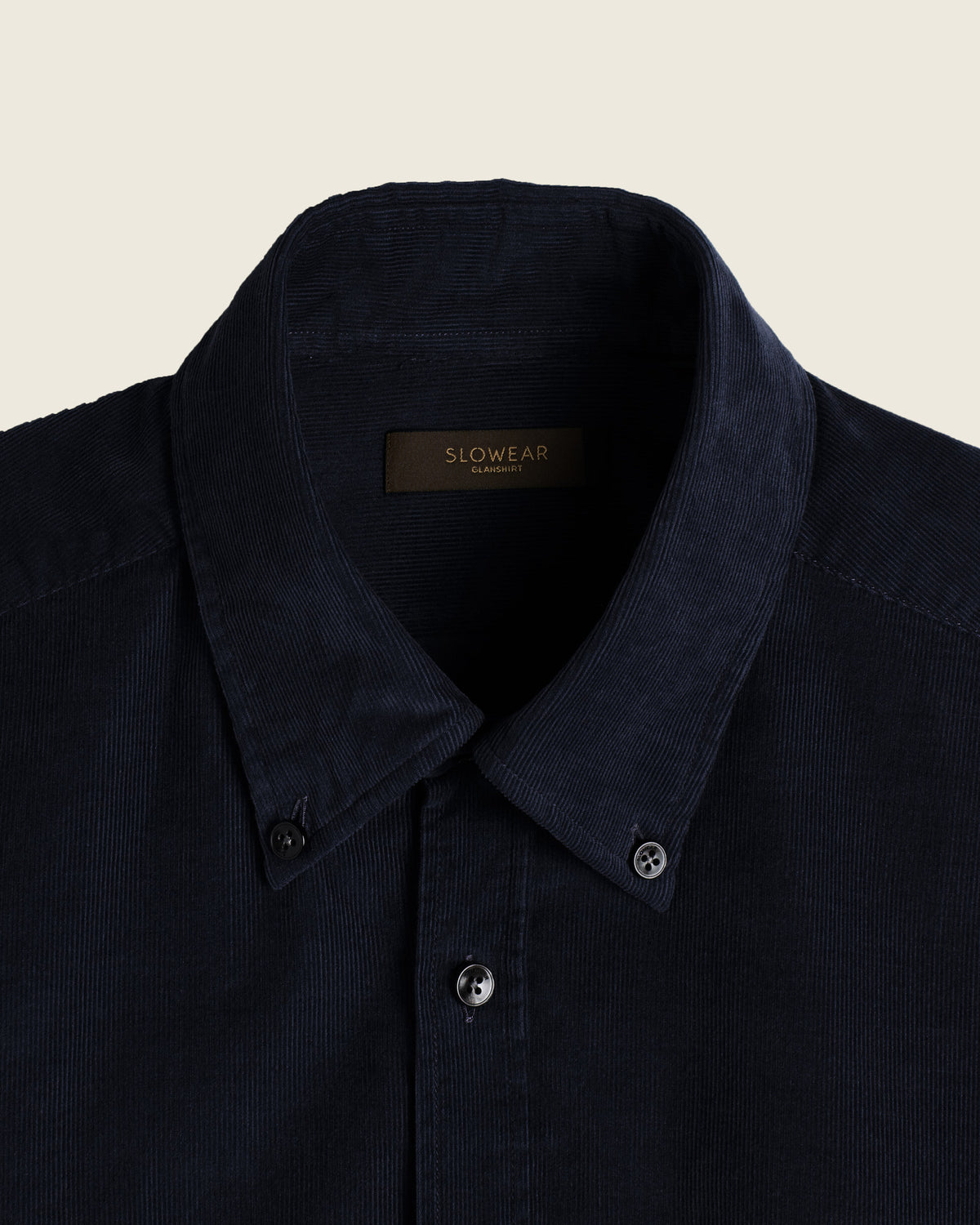 Casual fit corduroy shirt