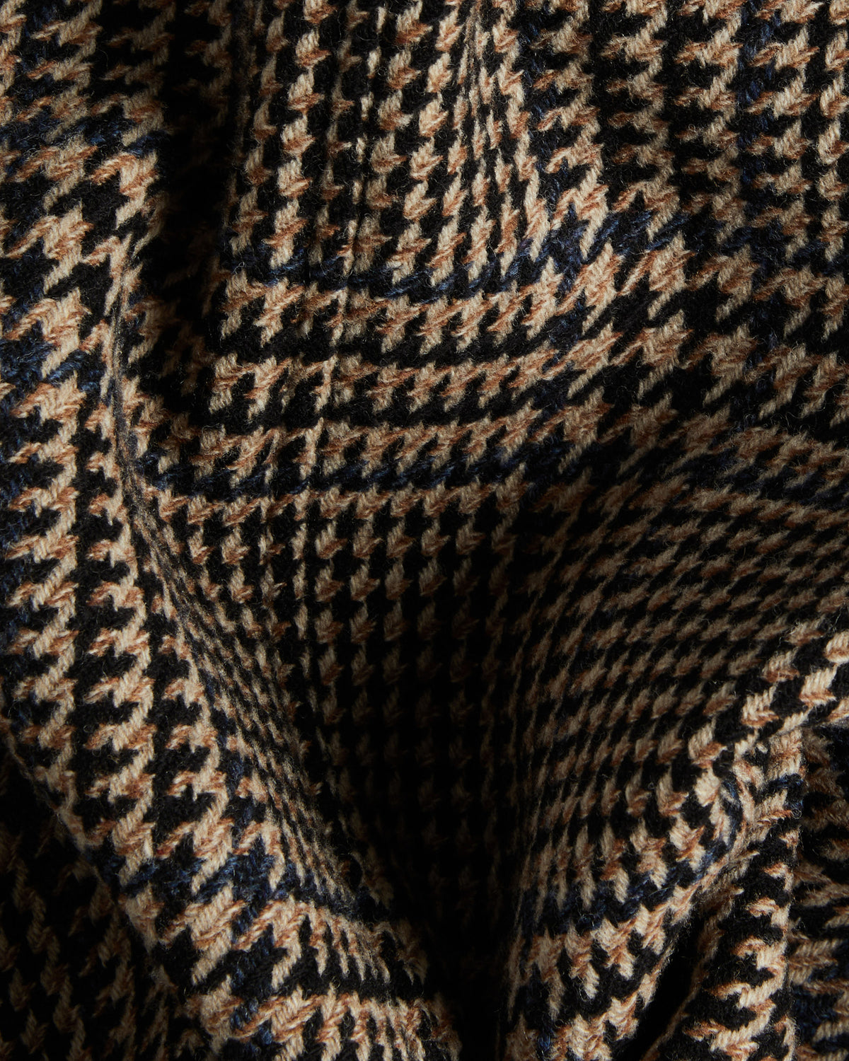 Prince of Wales wool and cashmere Primo bomber jacket