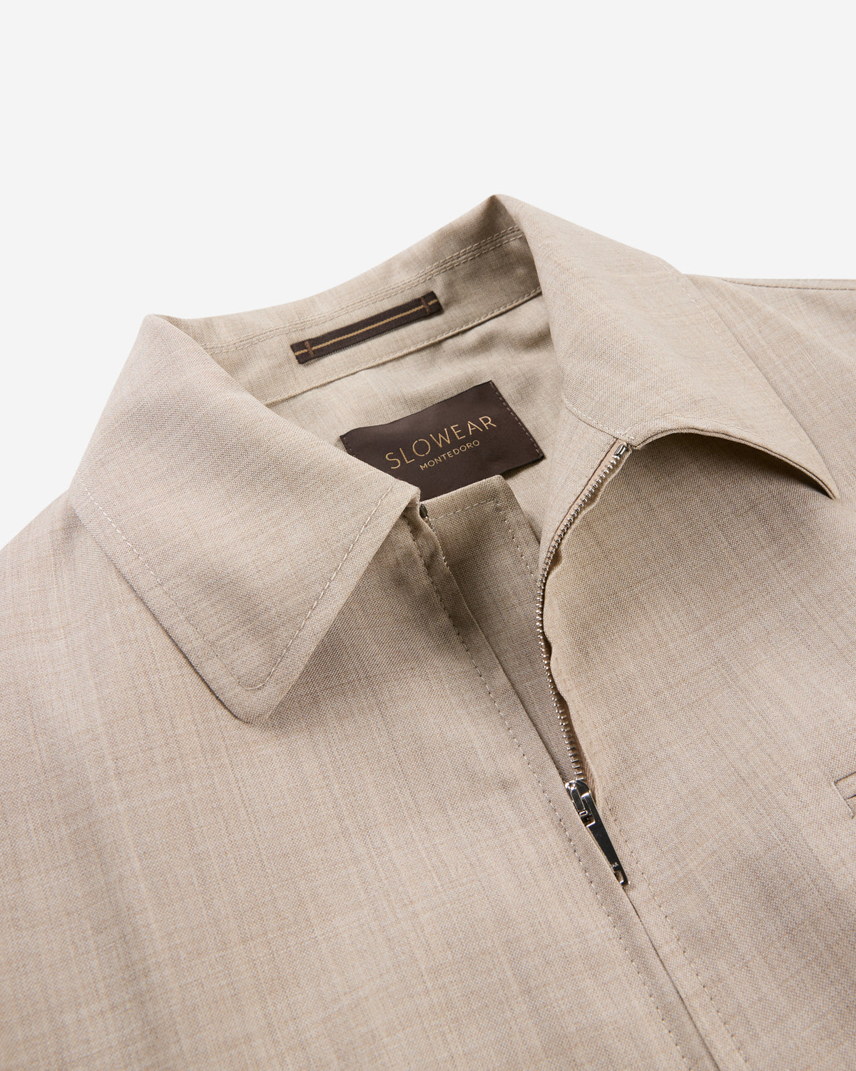 Wool fabric Primo bomber jacket