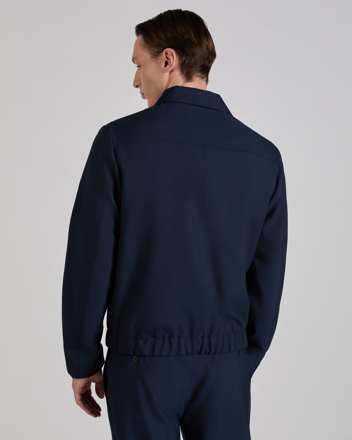 Wool fabric Primo bomber jacket