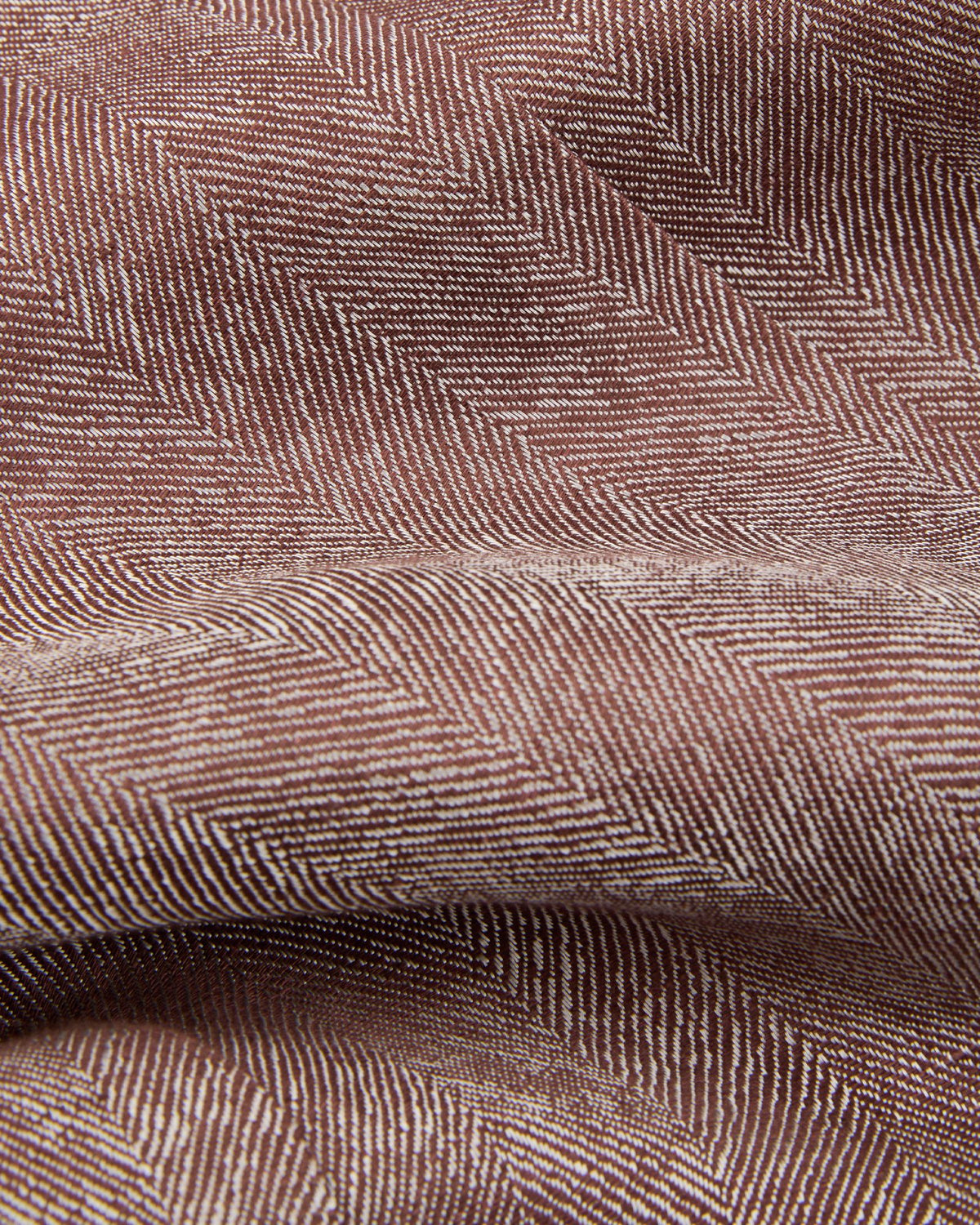 Montedoro - Double-breasted jacket in linen and viscose herringbone - havana