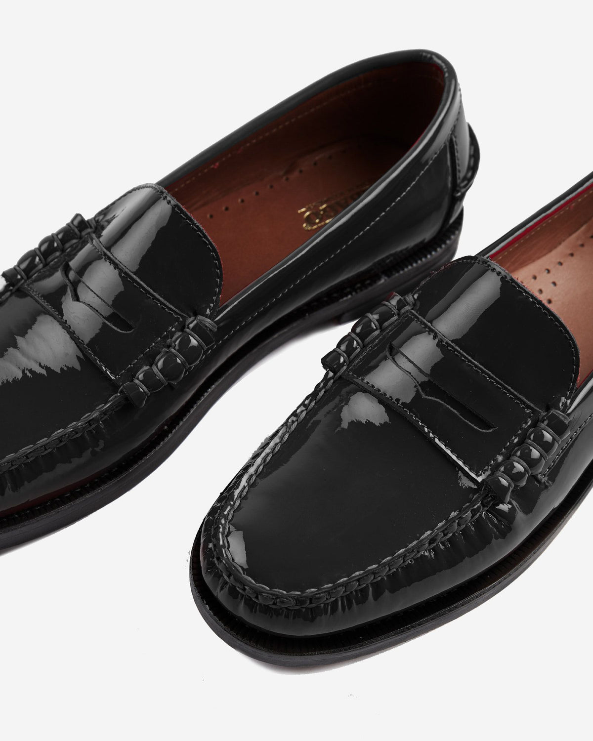 Sebago - Slowear - Classic Dan patent leather moccasins - black
