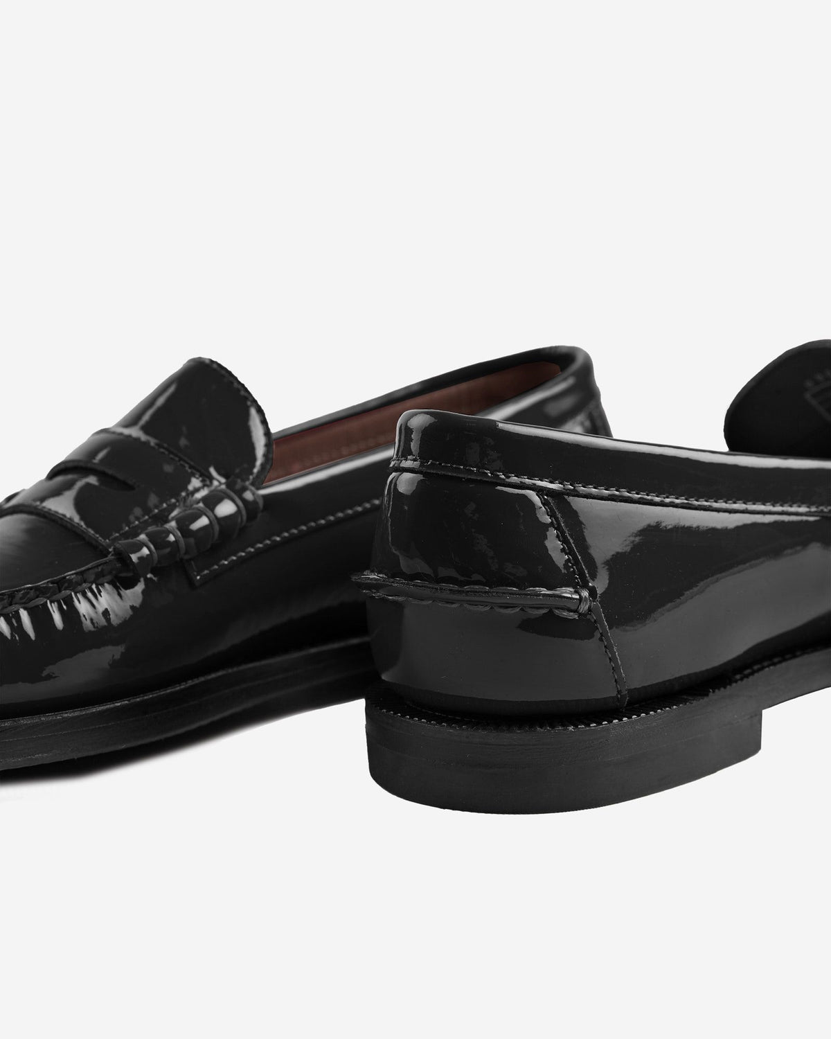 Sebago - Slowear - Classic Dan patent leather moccasins - black